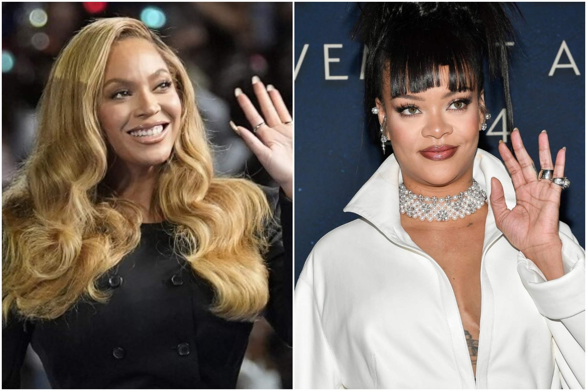 Beyoncé and Rihanna