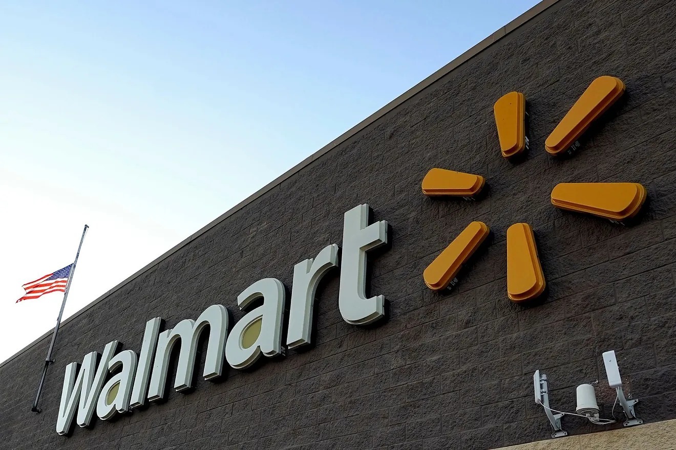 A Walmart Supercenter is shown Friday.