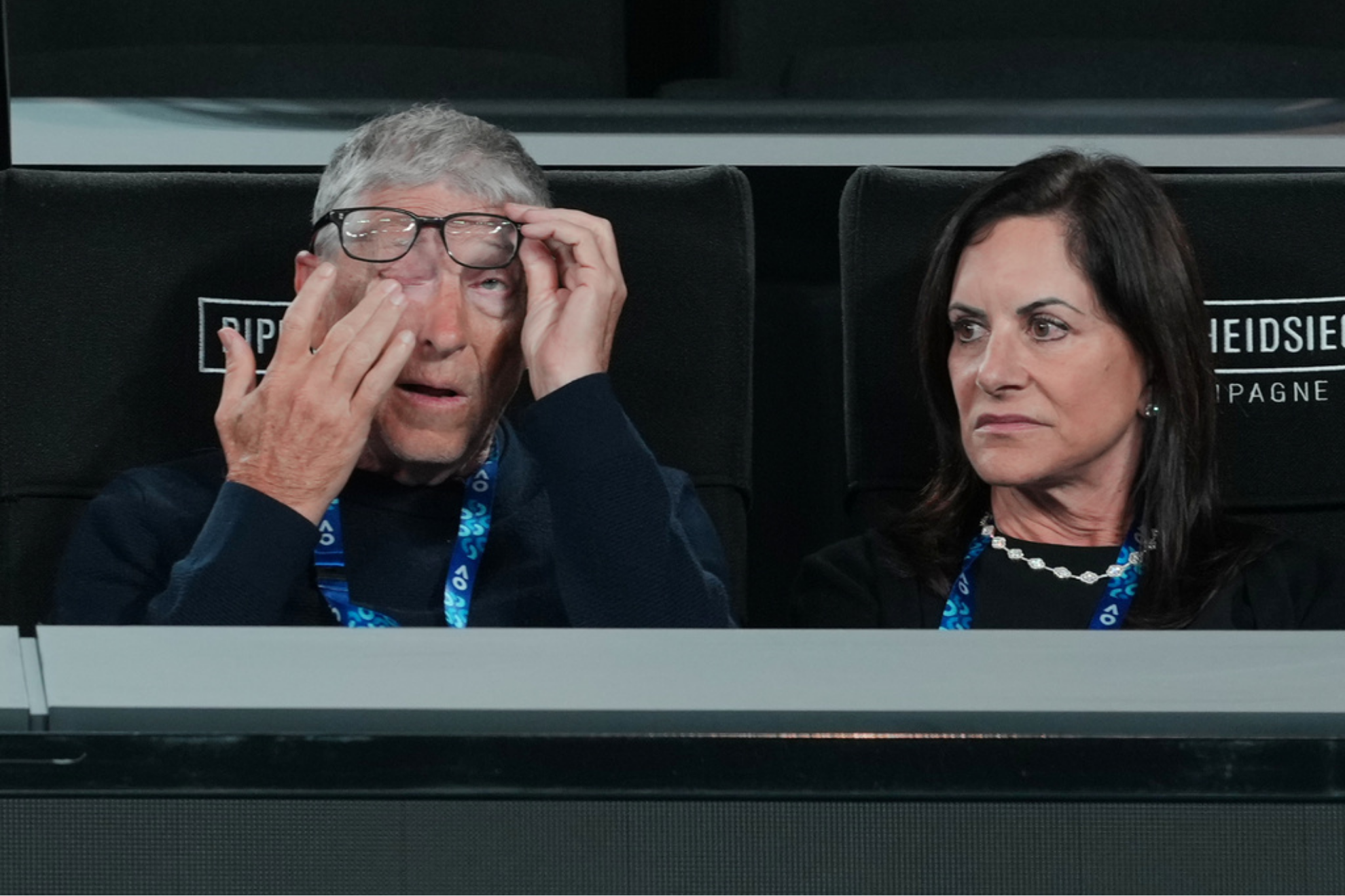 Bill Gates and Paula Hurd