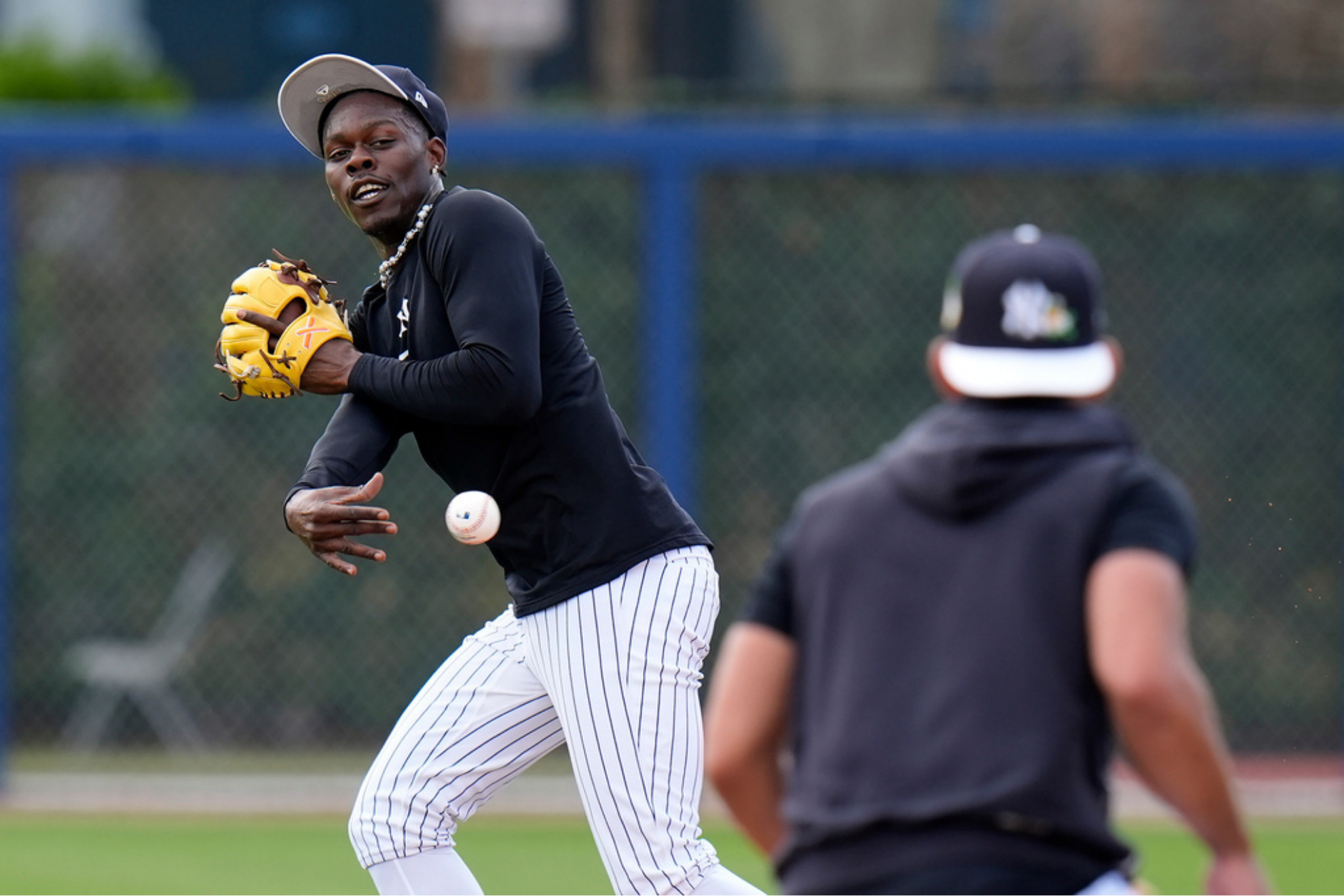New York Yankees second baseman Jazz Chisholm Jr.