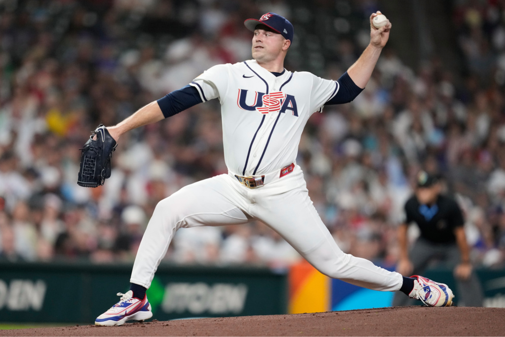 United States starting pitcher Tarik Skubal