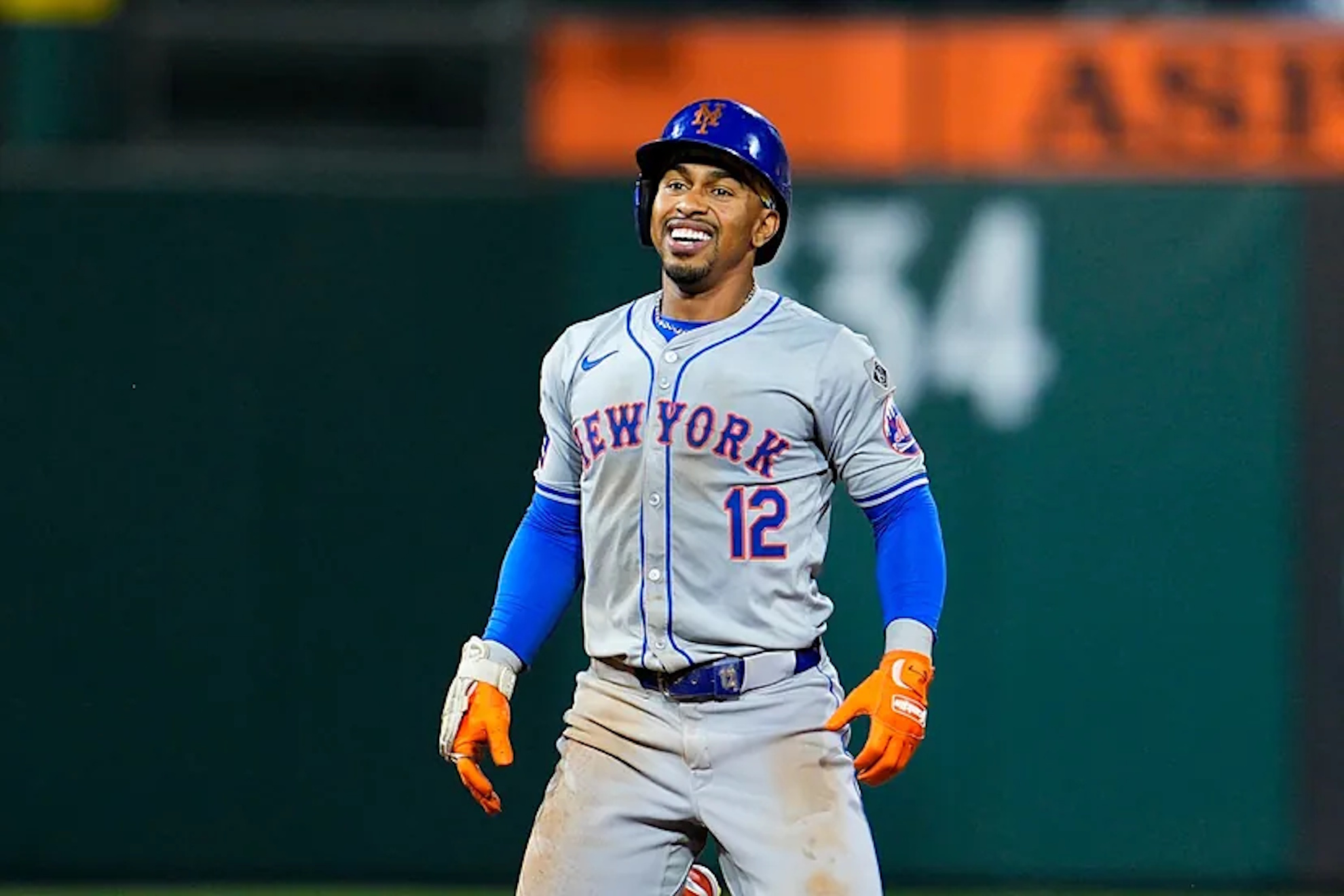 Francisco Lindor with the NY Mets.