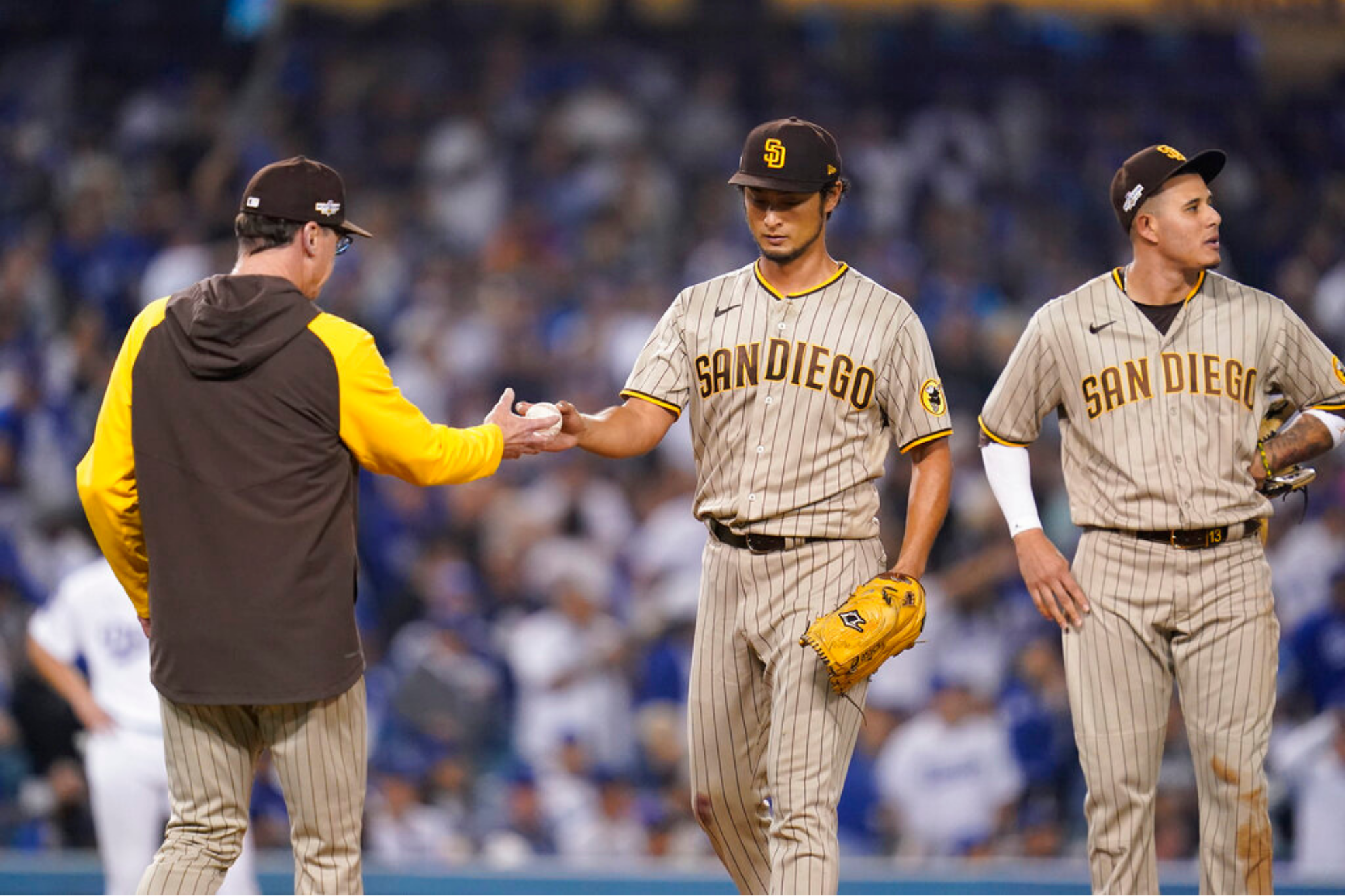 San Diego Padres starting pitcher Yu Darvish