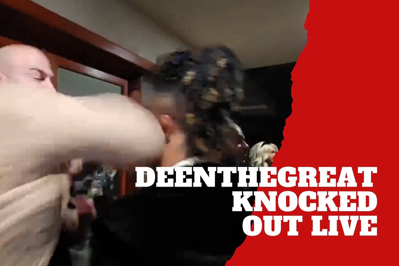 Streamer DeenTheGreat disrespects ex-UFC fighter gets knocked out live
