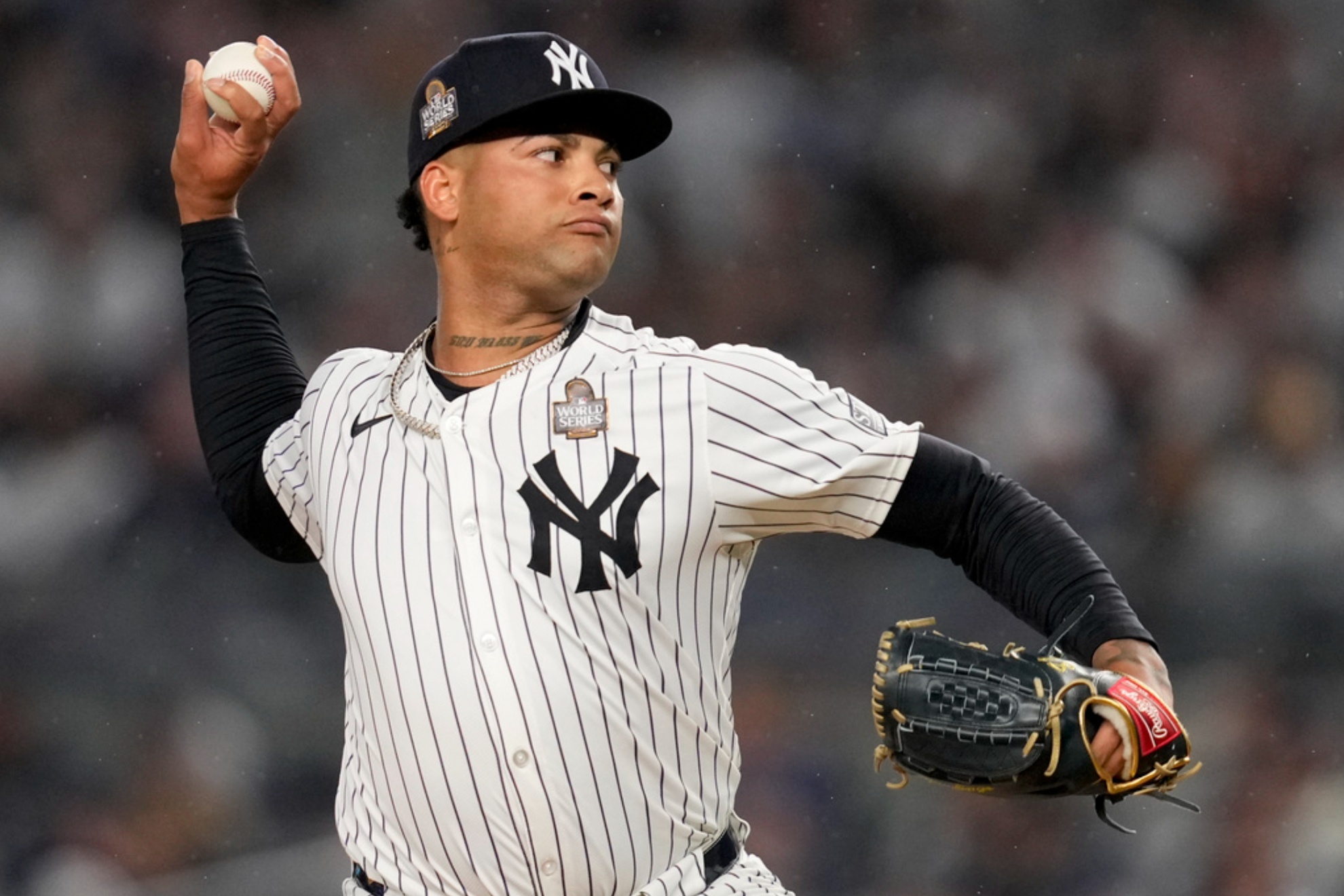 Yankees' Luis Gil during the 2024 MLB Season