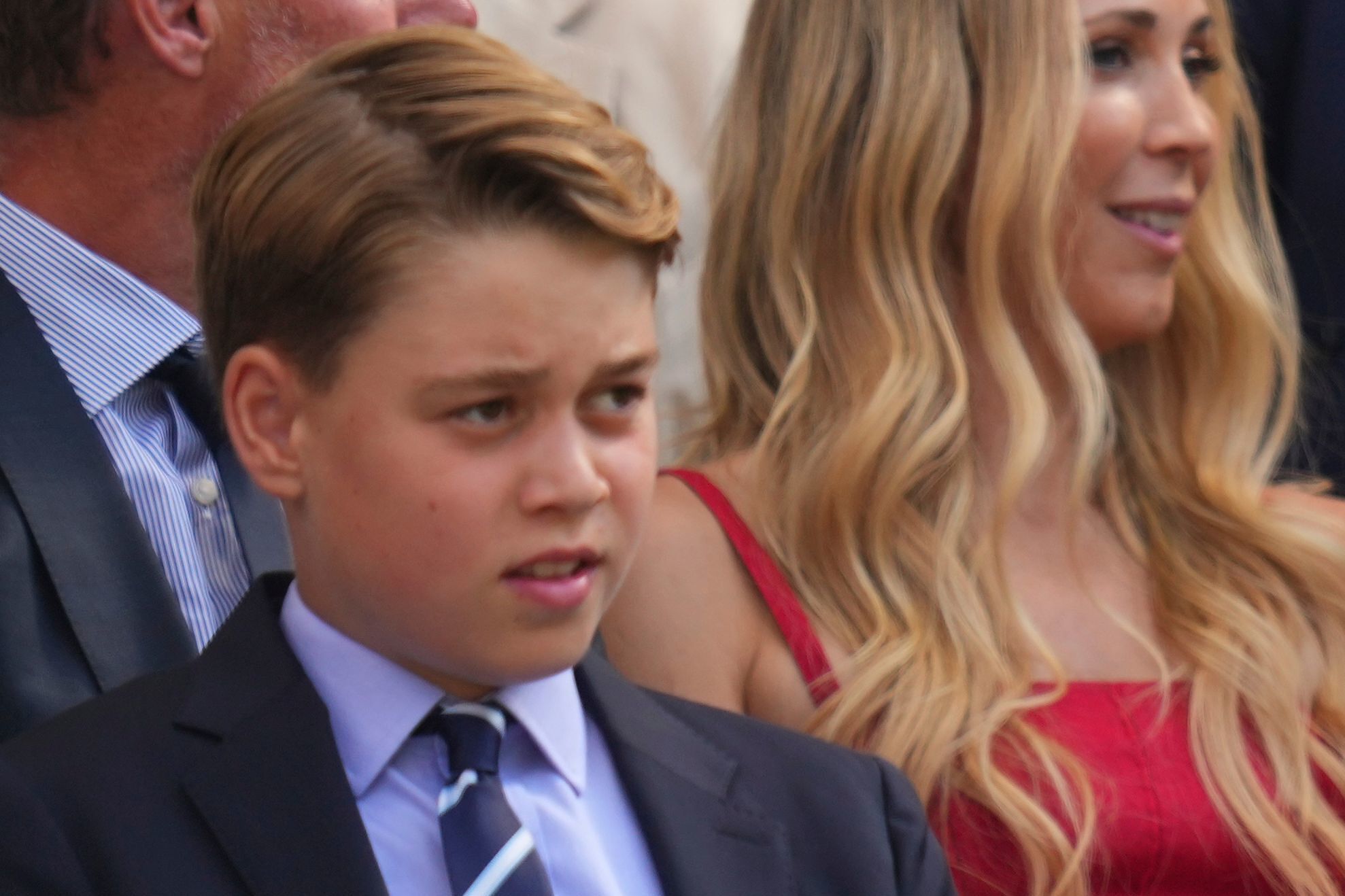 Prince George came face to face with the harsh reality of what it means to lose