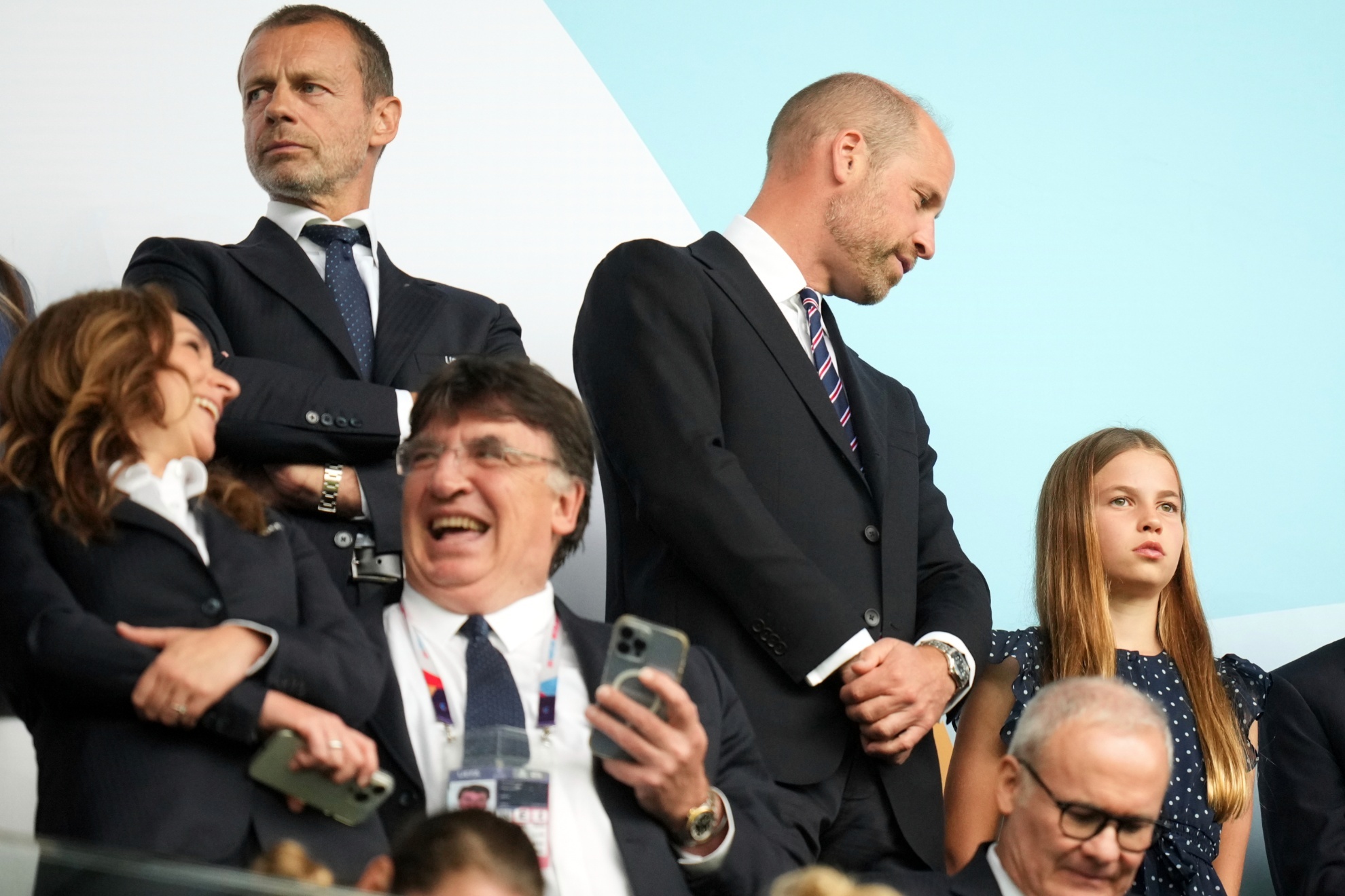 Princess Charlotte Steals The Show At UEFA Final With Prince William Princess Charlotte Steals The Show At UEFA Final With Prince William