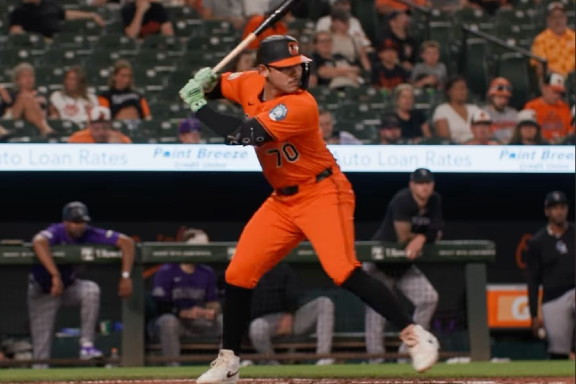 Baltimore Orioles slugger goes 'Happy Gilmore' with 401-foot monster homer