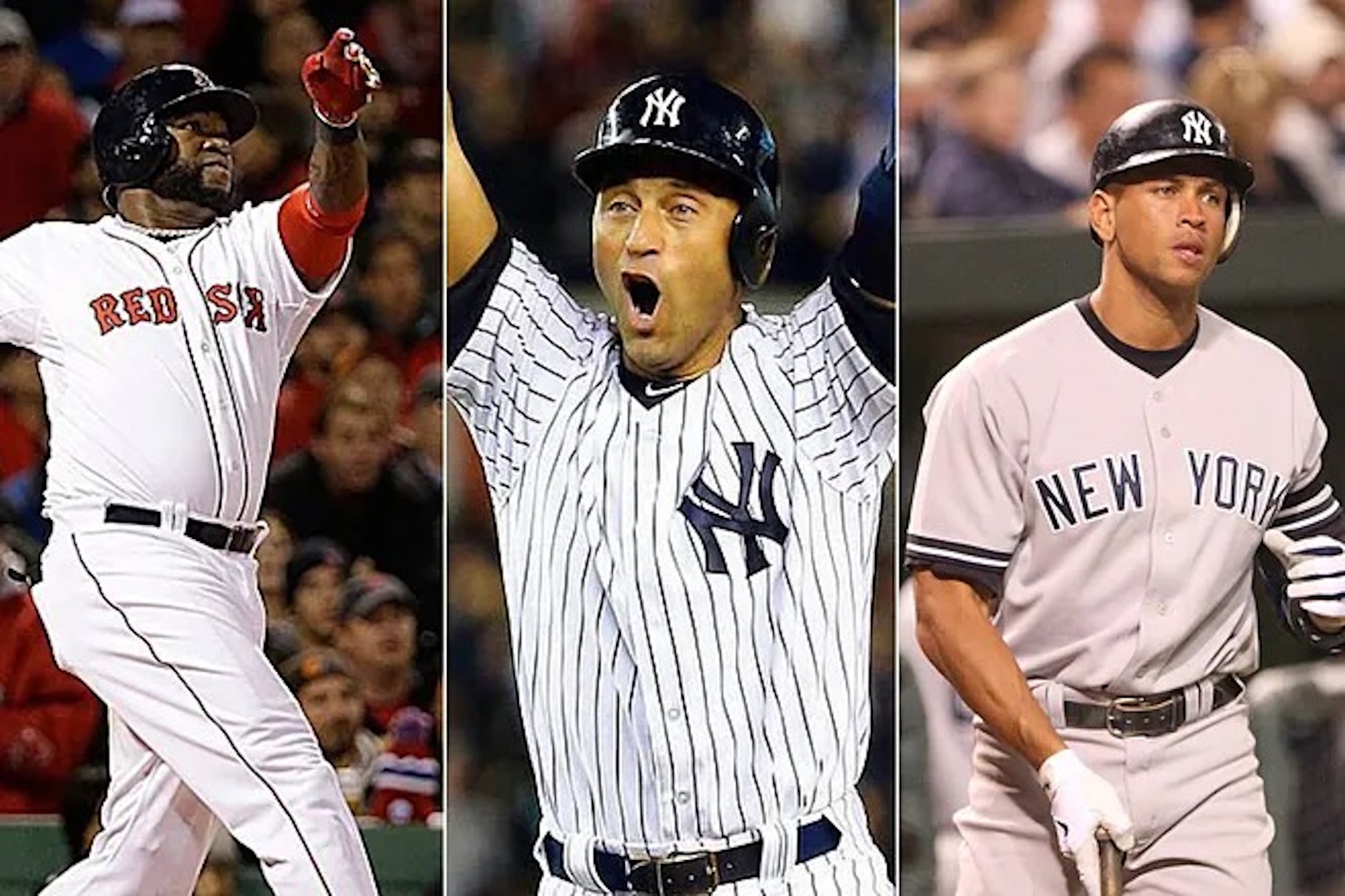 David Ortiz / Derek Jeter / A-Rod.