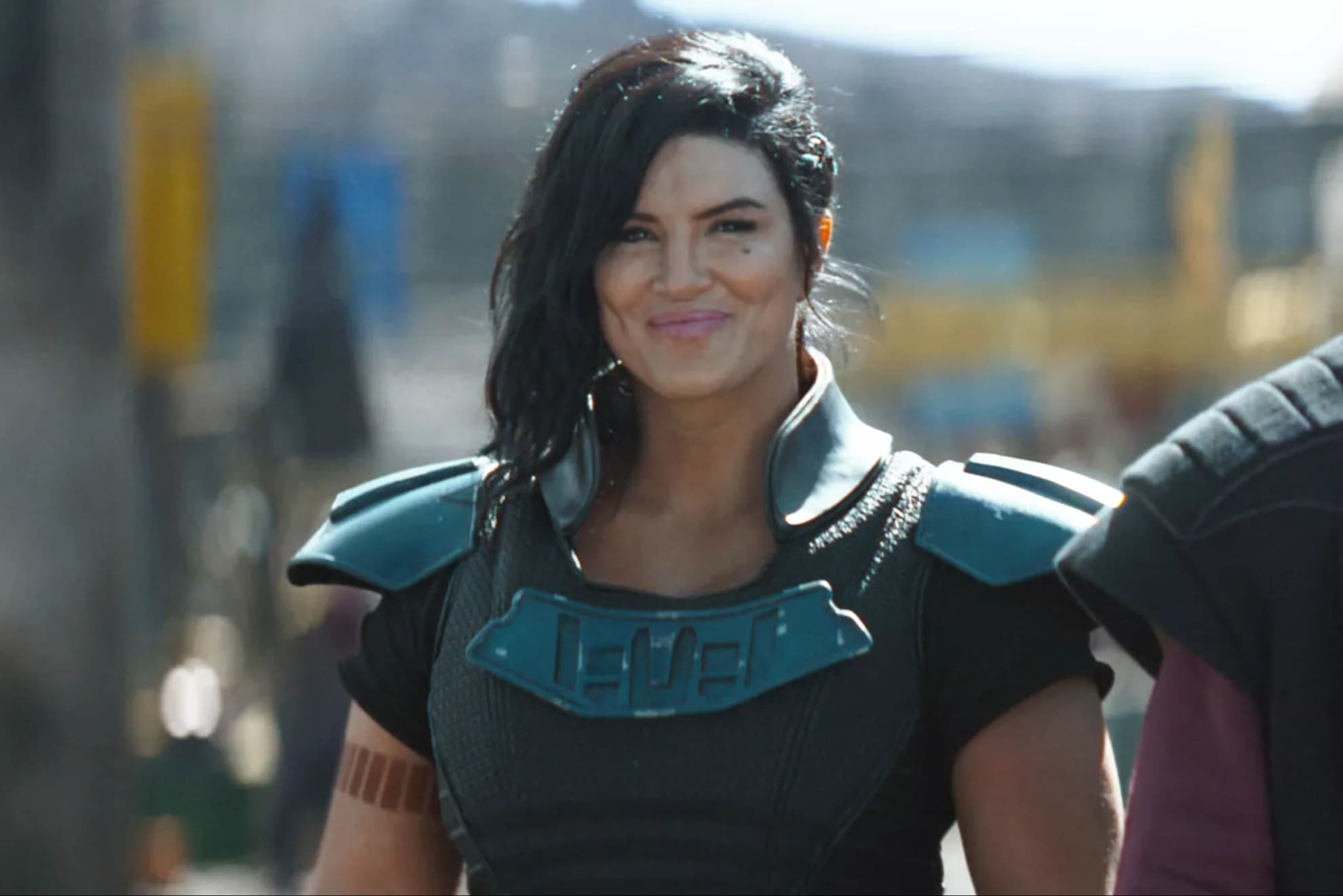 Gina Carano as Cara Dune in The Mandalorian, 2020.