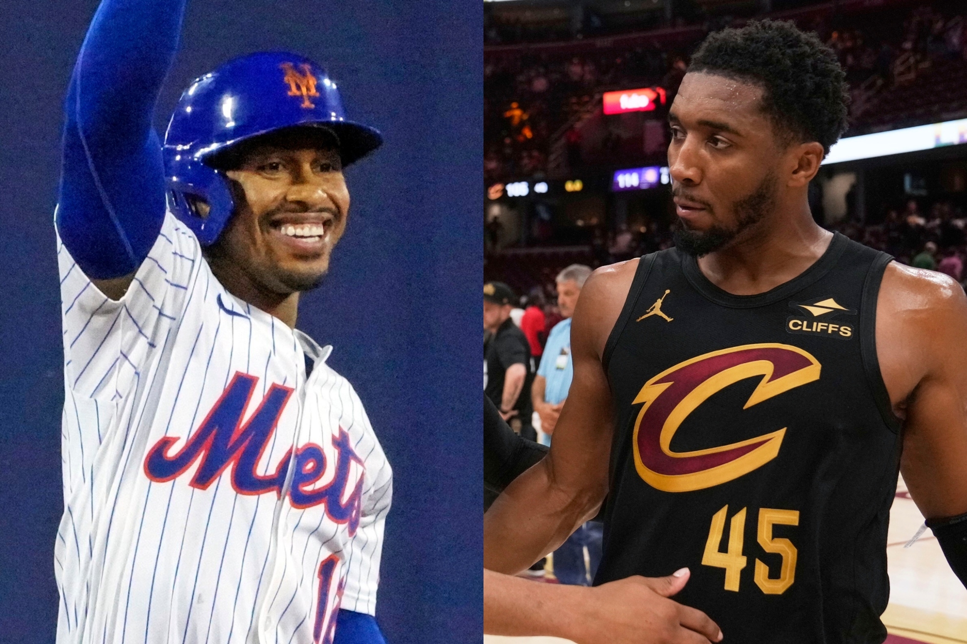 Donovan Mitchell Thinks He's Elly De La Cruz. Francisco Lindor Thinks Otherwise