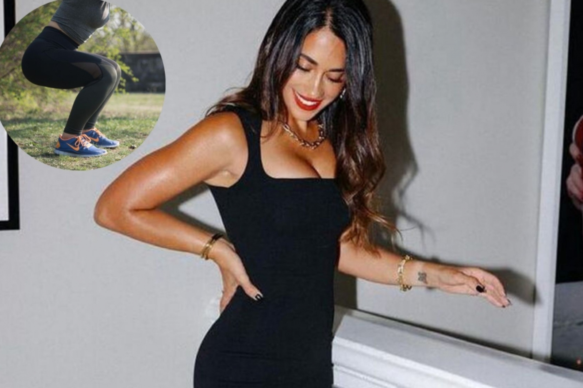 antonella roccuzzo black dress Antonella Roccuzzo arrival @ Louis Vuitton event for the Paris Fashion Week
