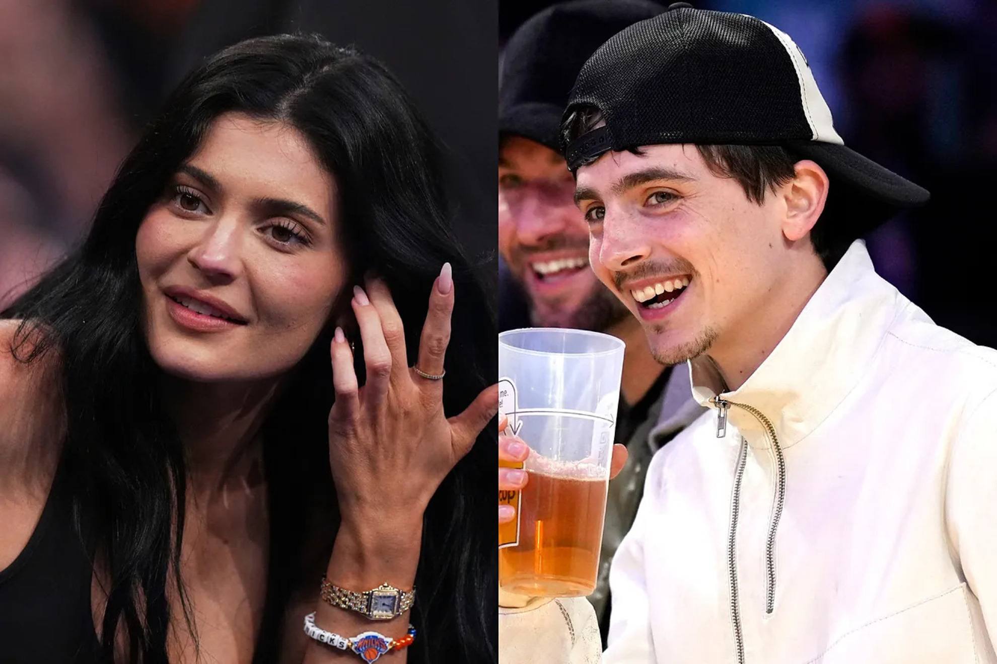 Kylie Jenner and Timothee Chalamet