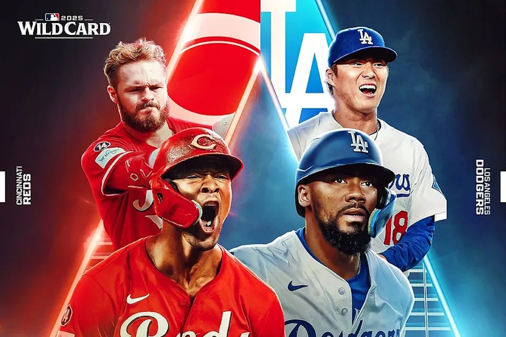 Cincinnati Reds and Los Angeles Dodgers.