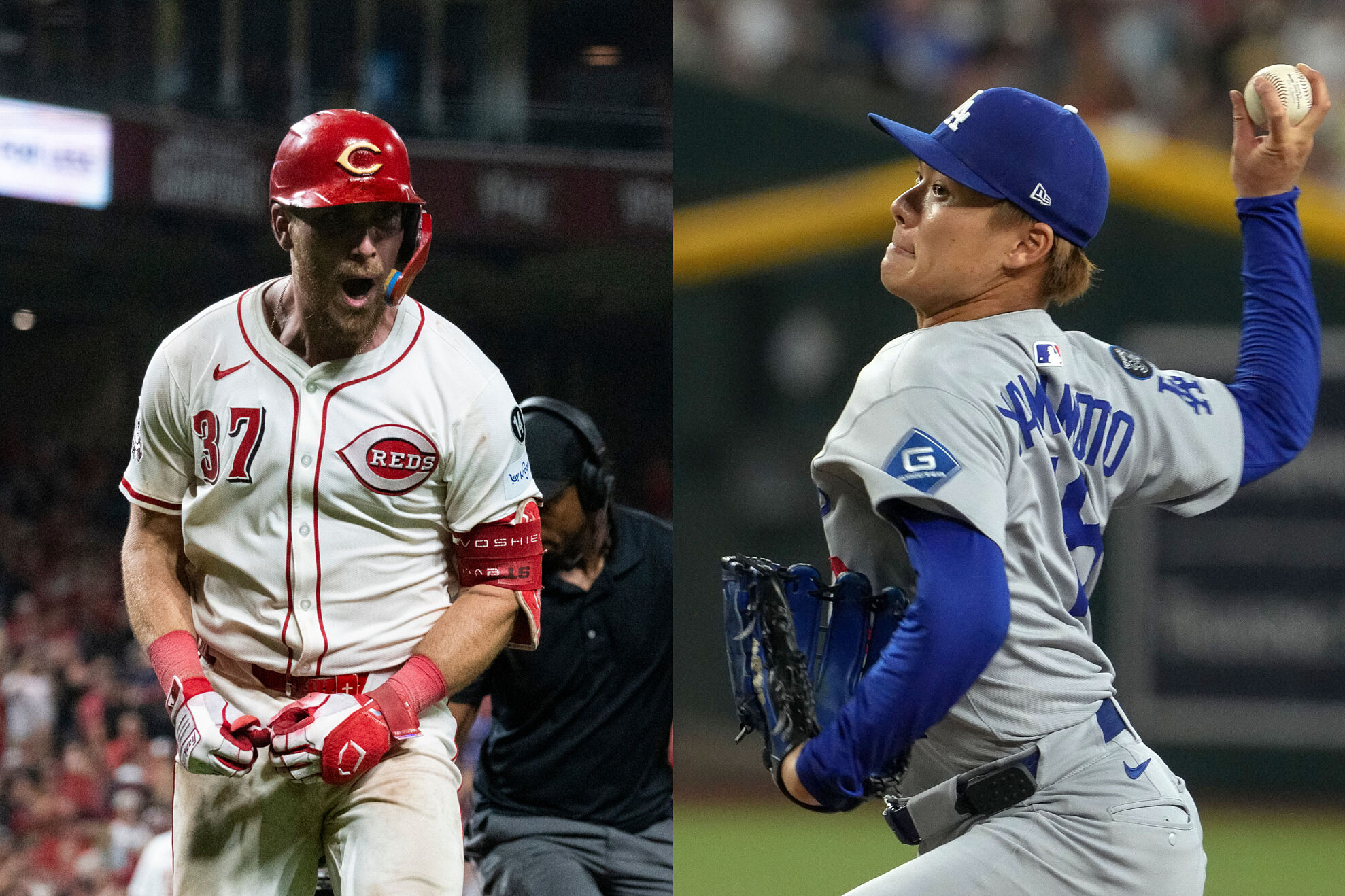 Cincinnati Reds vs. Los Angeles Dodgers.