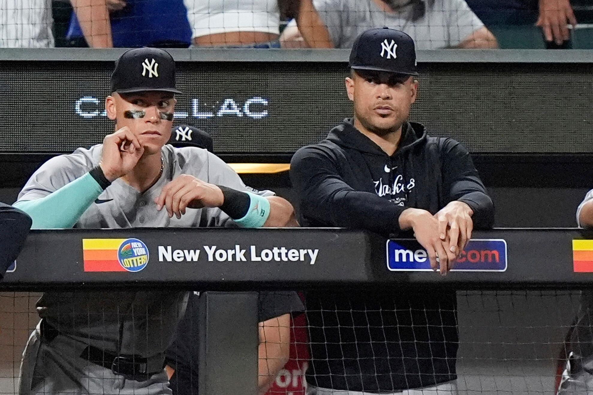 Aaron Judge and Giancarlo Stanton fall short again of their goal of winning a title with the Yankees.