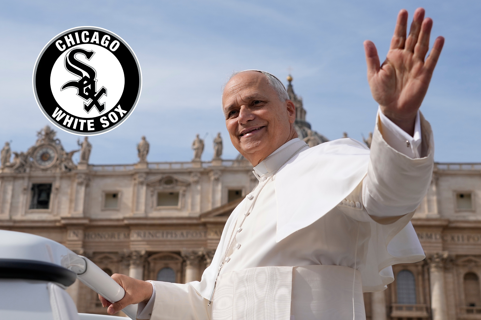 Pope Leo XIV, a huge White Sox fan, gets into a heated exchange with a Cubs fan