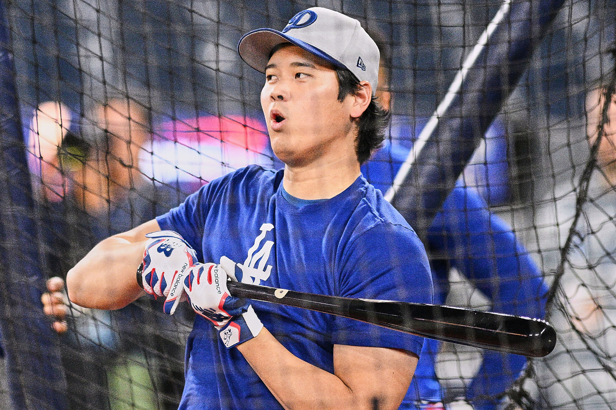 Shohei Ohtani is preparing for his second World Series with the Dodgers.