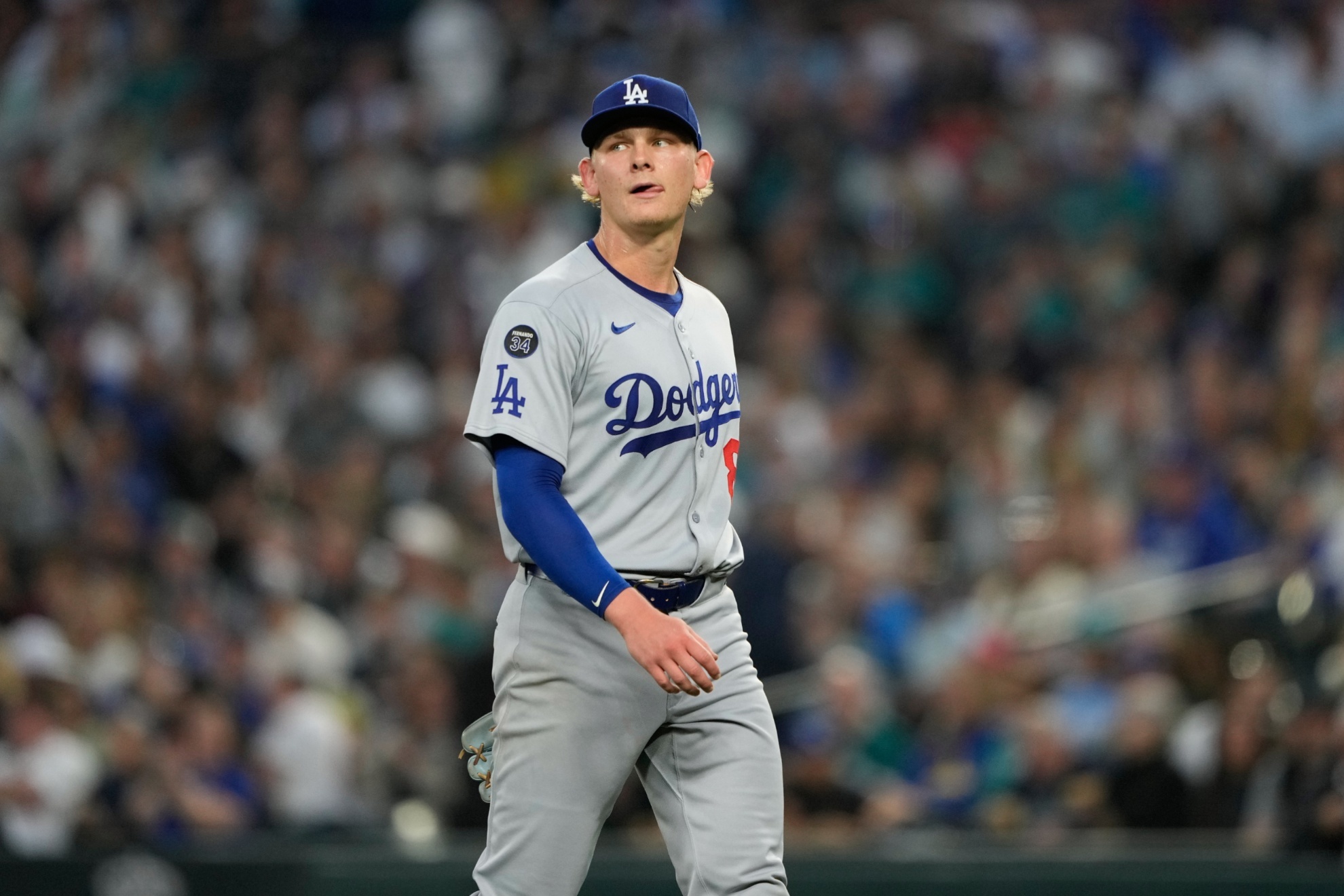 Emmet Sheehan and the Dodgers endured a nightmare against the Bluejays on Friday.