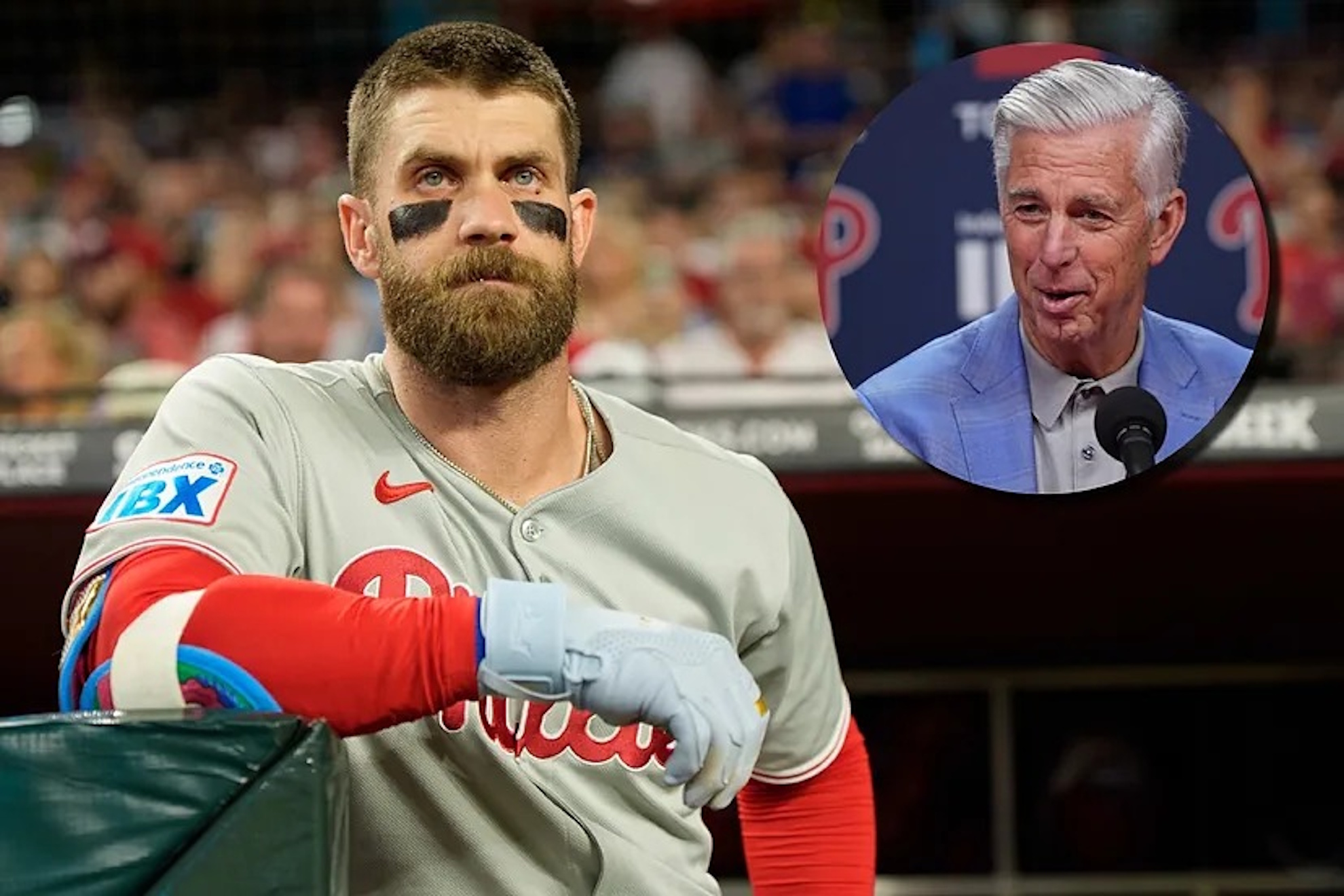 Harper and Dombrowski on the Phillies.