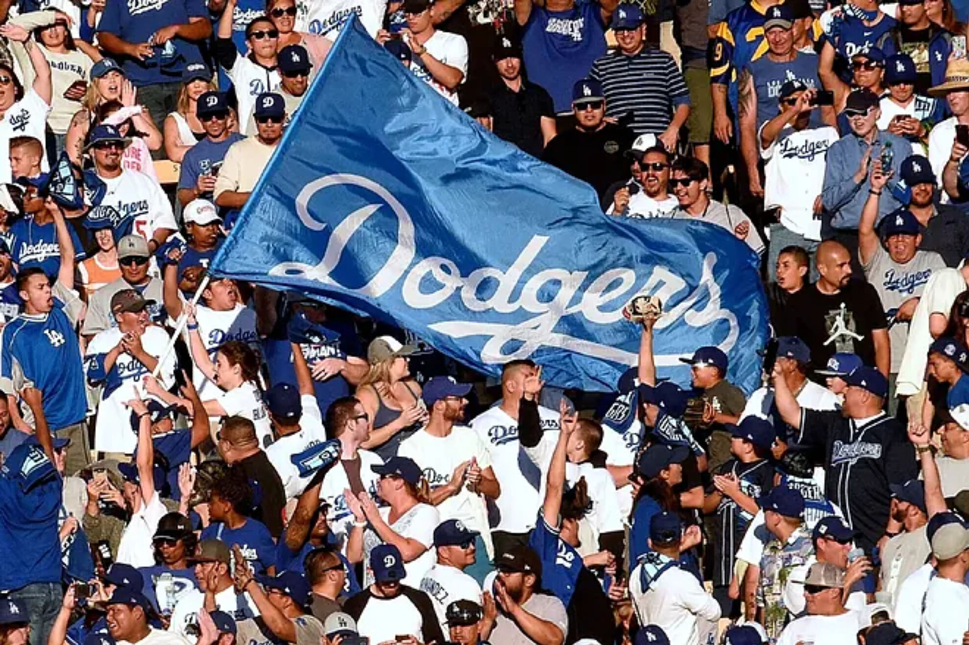 Dodgers fans.