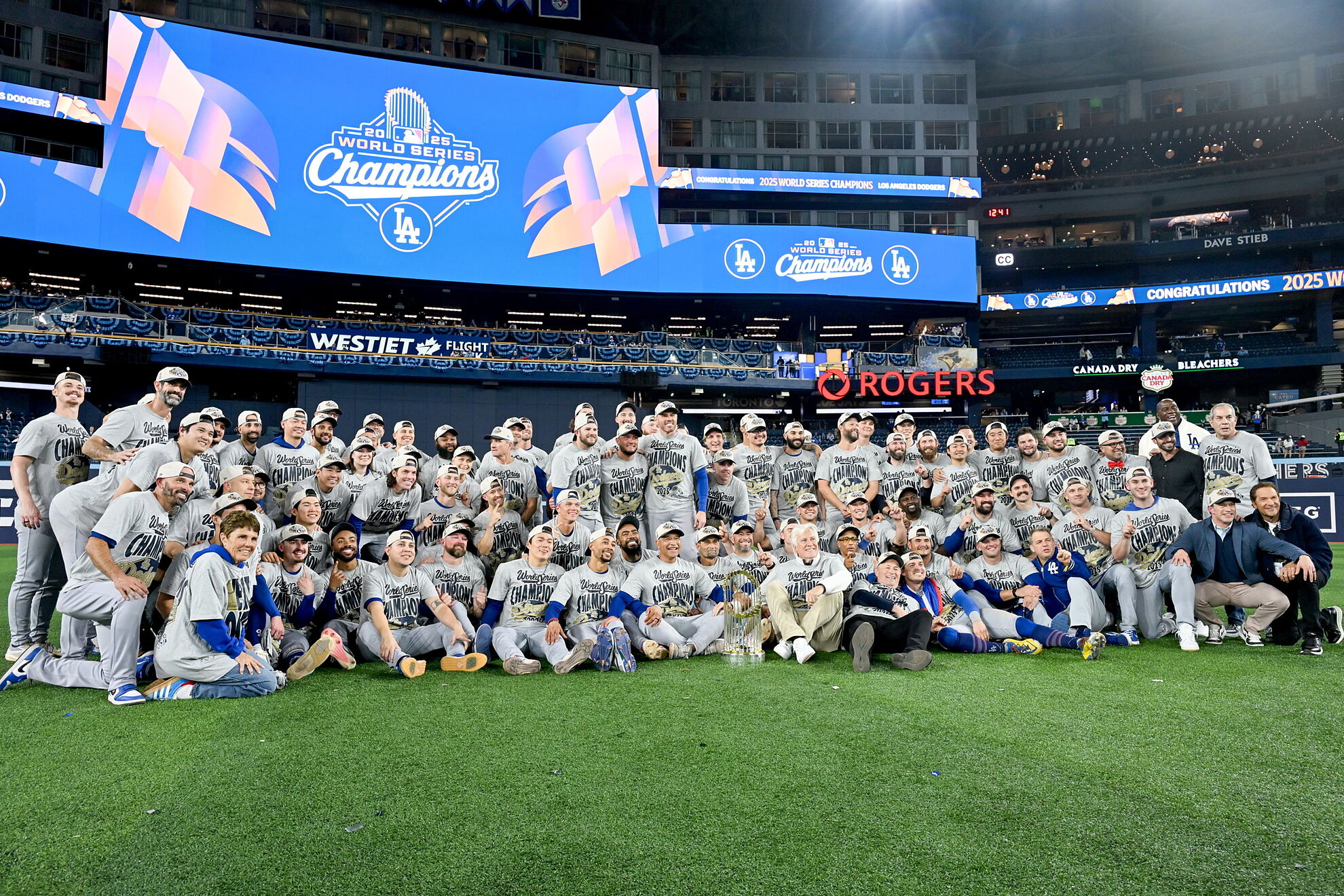 World Series Champions Los Angeles Dodgers