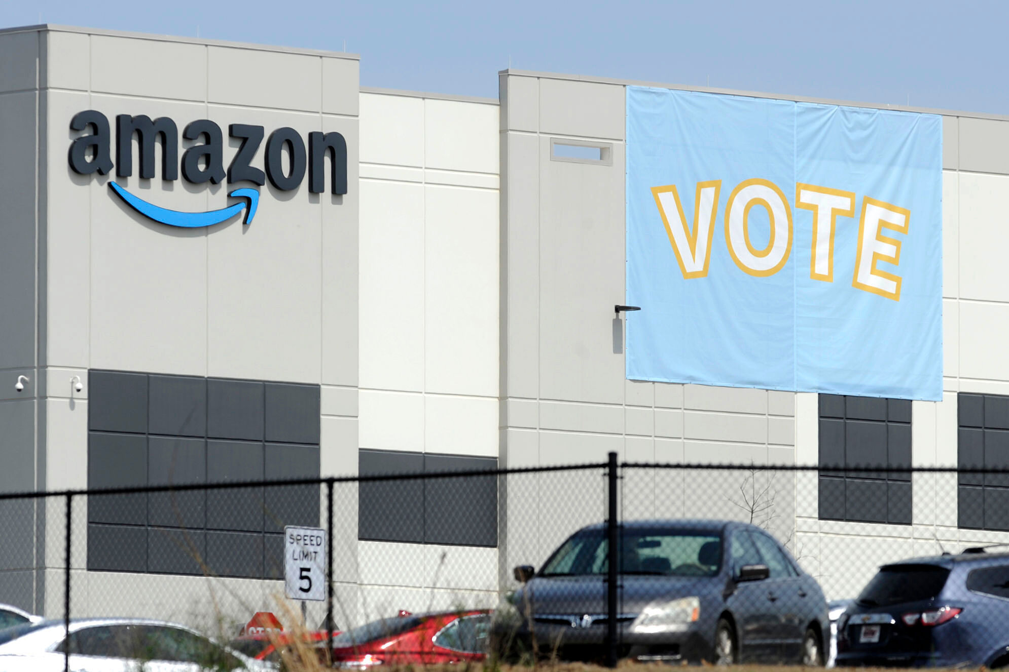 An Amazon facility.