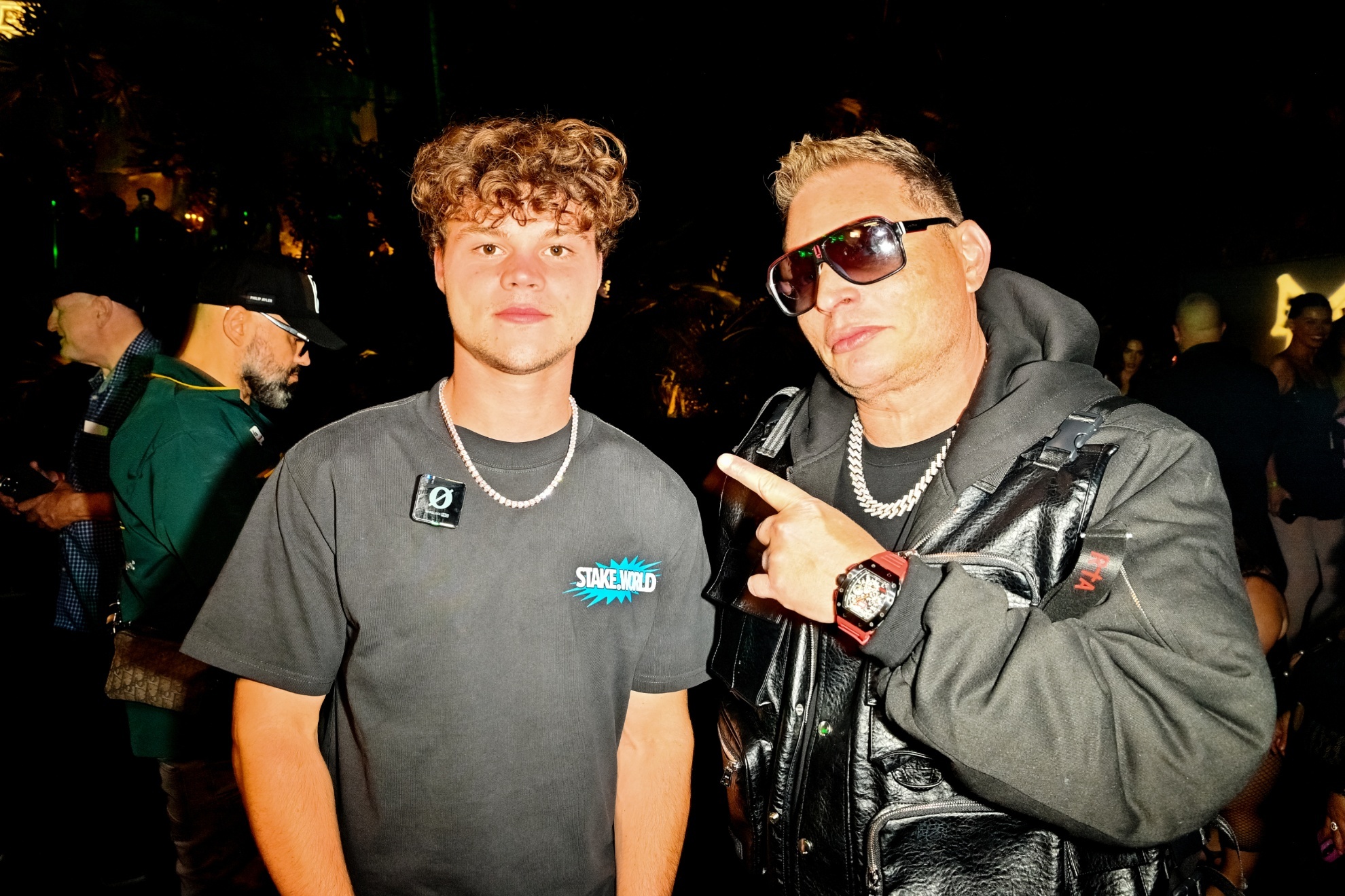 YouTube star Jack Doherty (L) was cuffed after a heated clash with Miami cops.