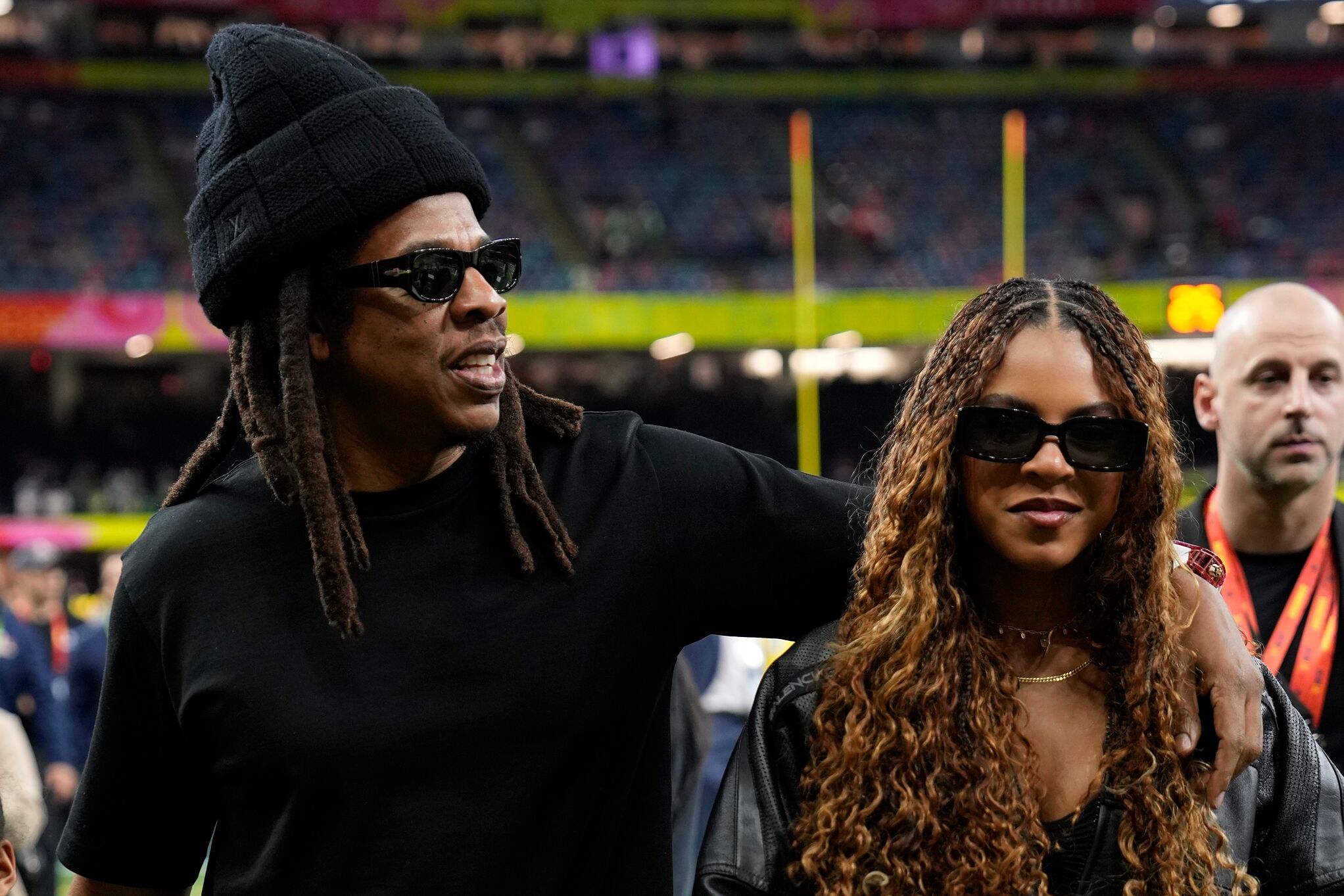 Jay-Z and daughter Blue Ivy