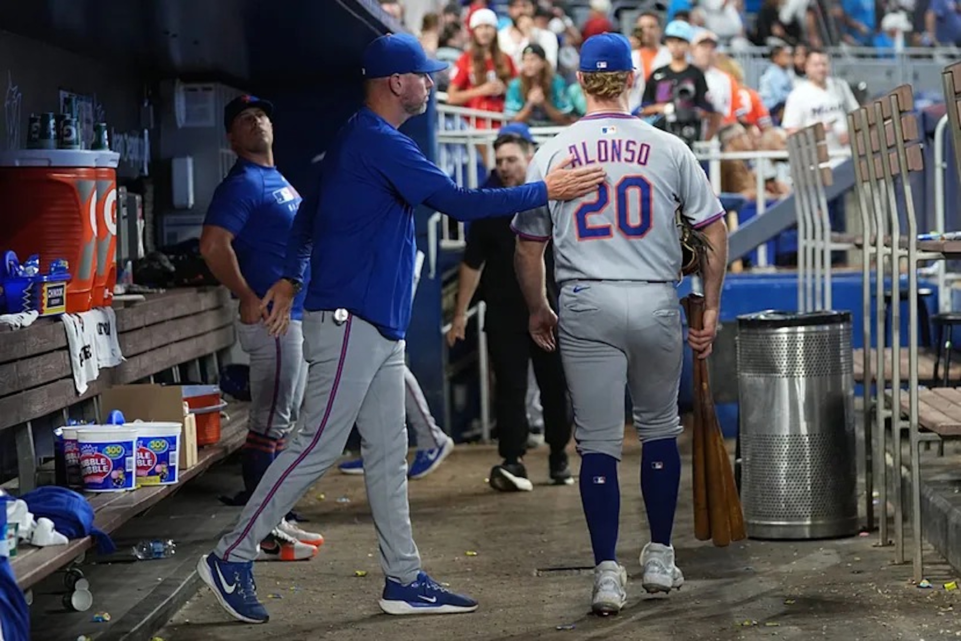 In New York, it is presumed that they already have Pete Alonso's replacement.