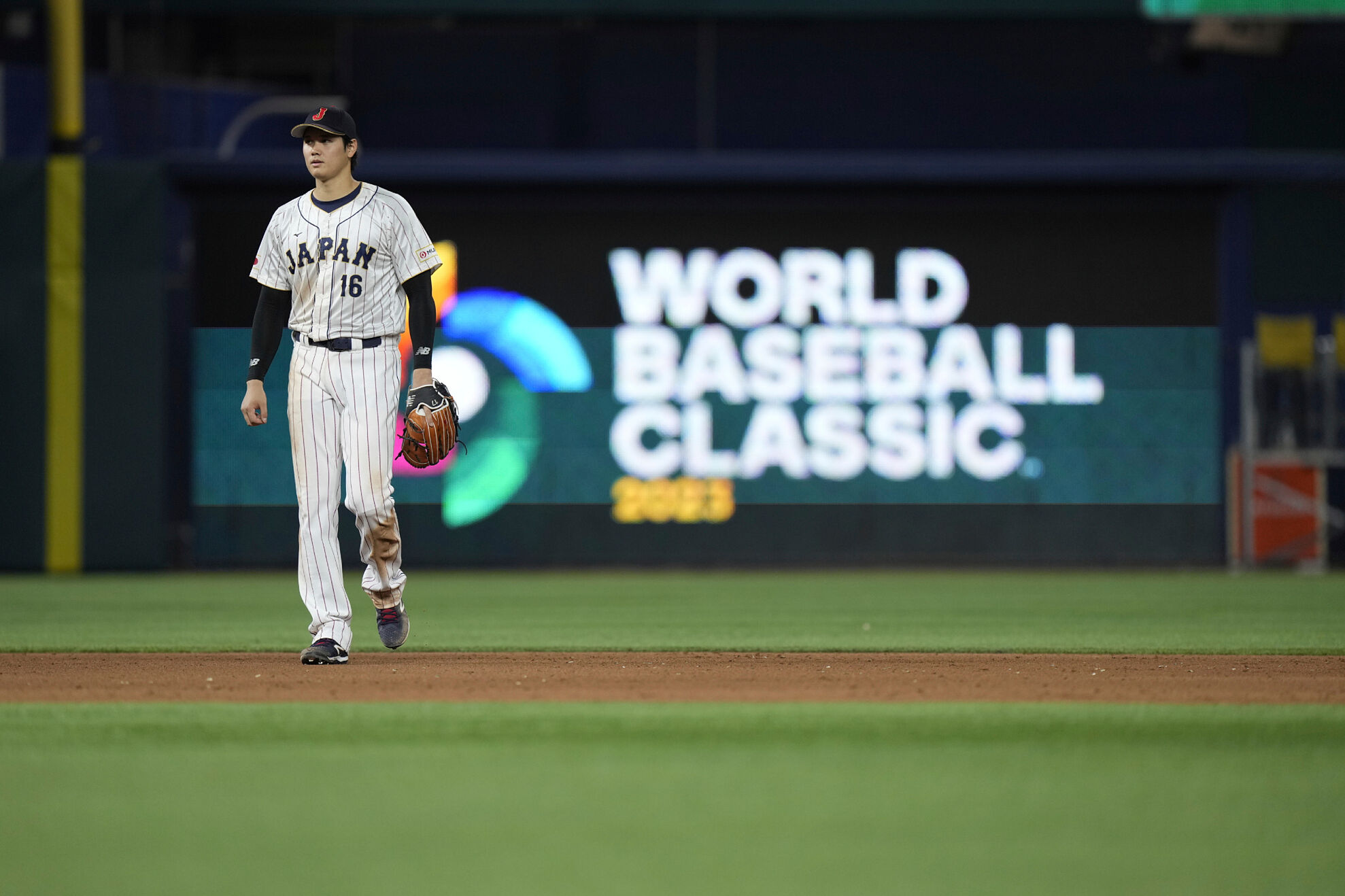 Shohei Ohtani with the Japan National team.