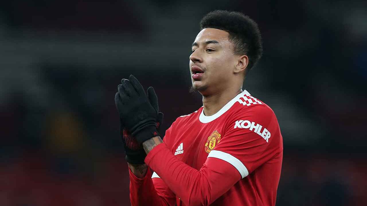Jesse Lingard in action for Manchester United this season.