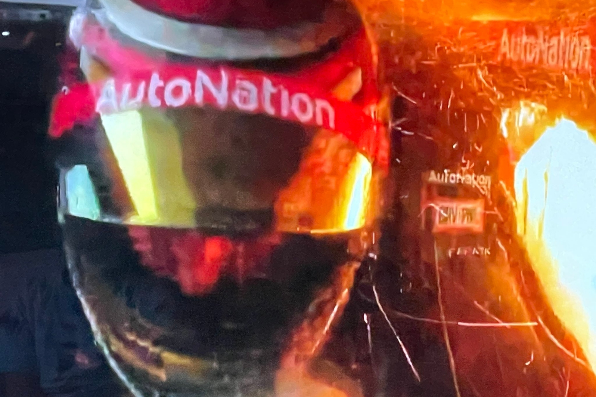 Kyle Kirkwood's dramatic crash seen through the driver's eyes at Indy 500