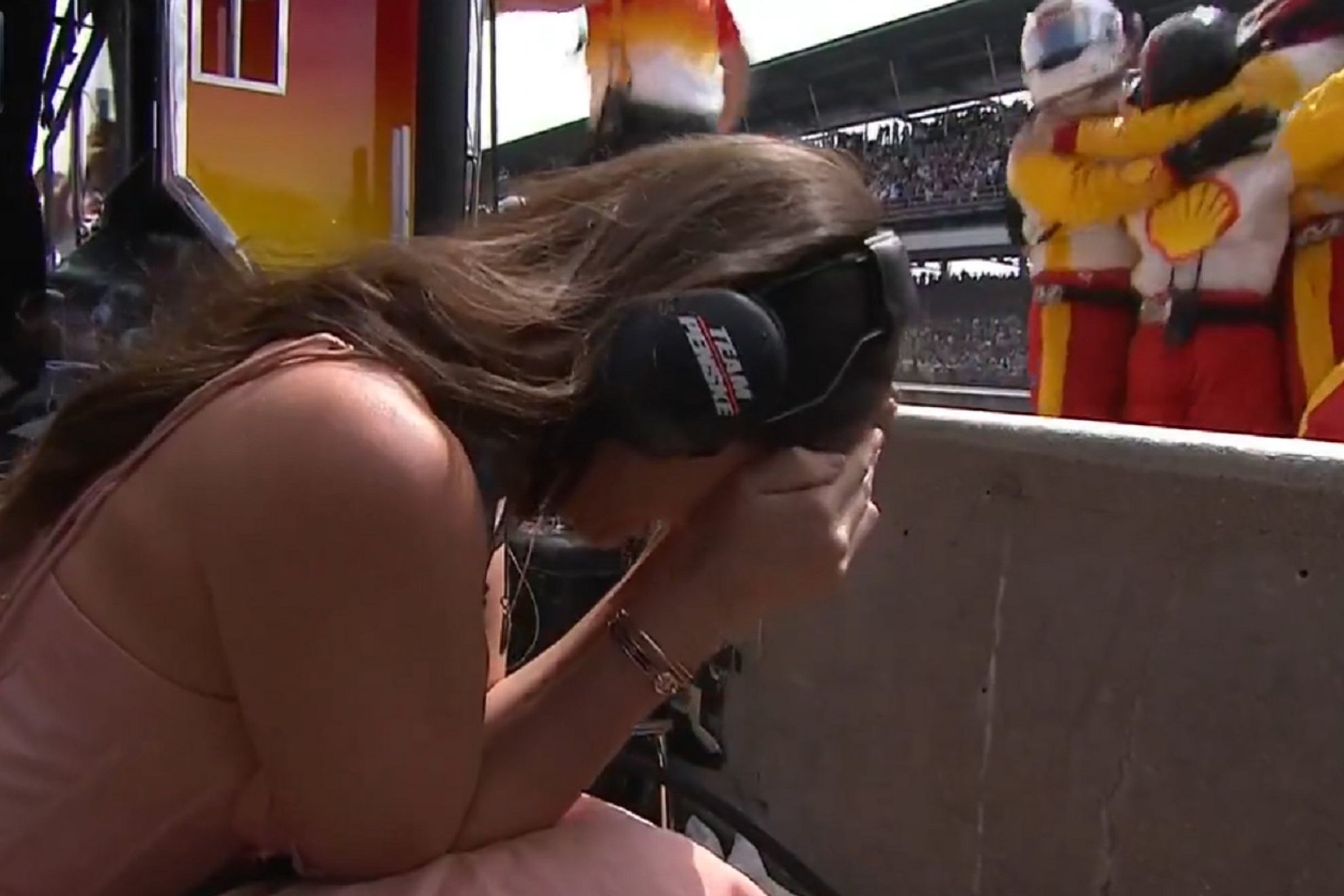 Josef Newgarden's wife Ashley