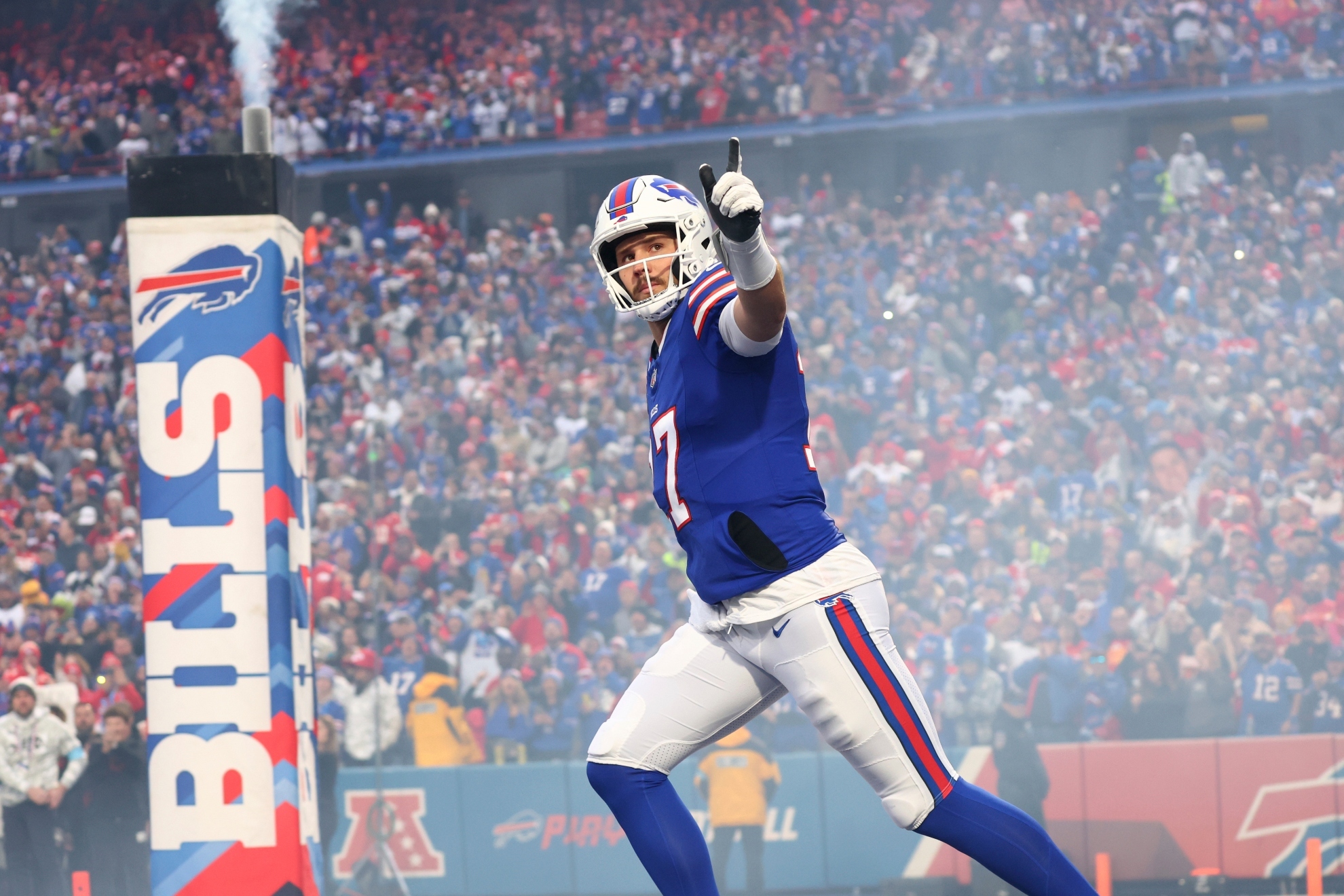 Buffalo Bills quarterback Josh Allen