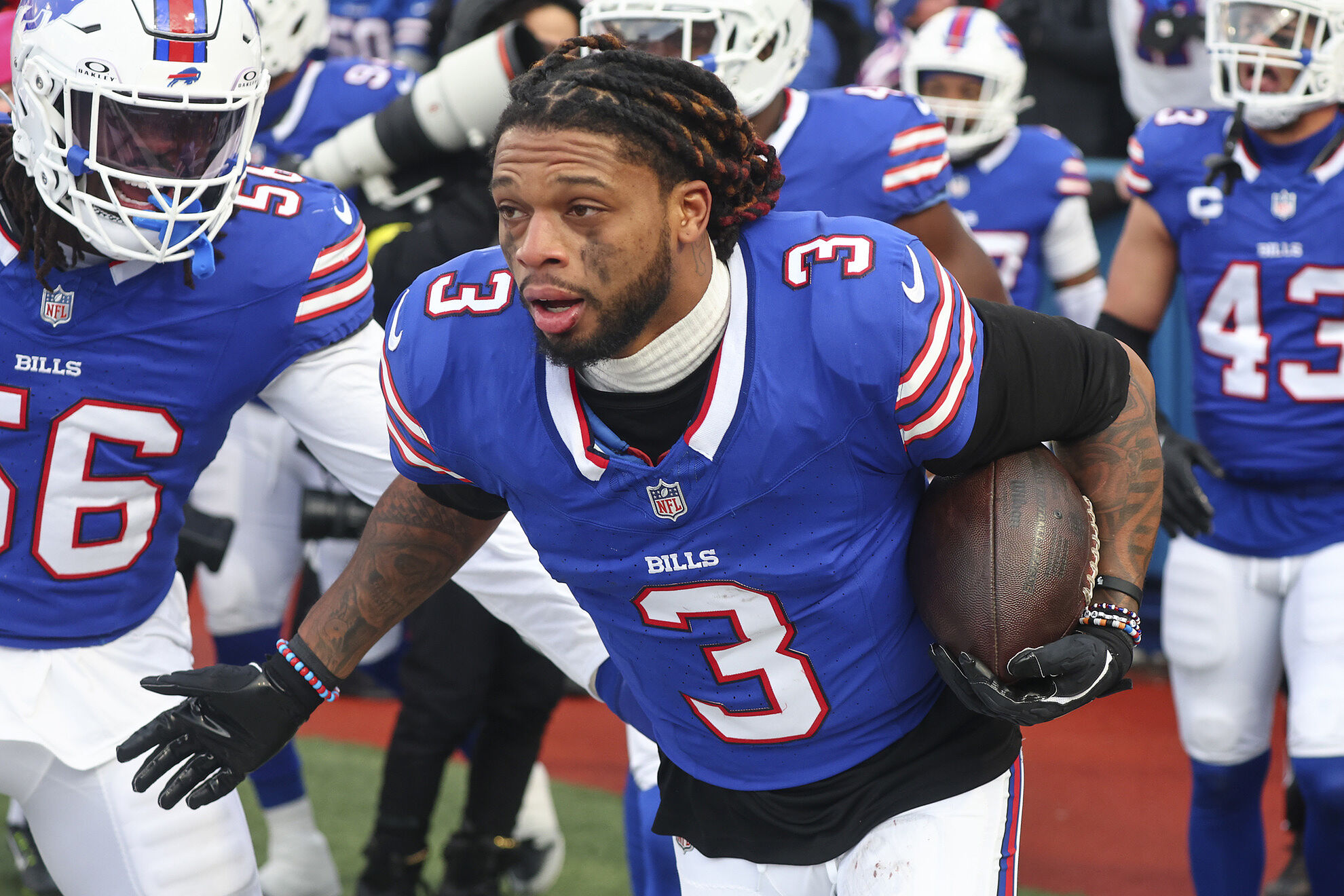 Buffalo Bills safety Damar Hamlin