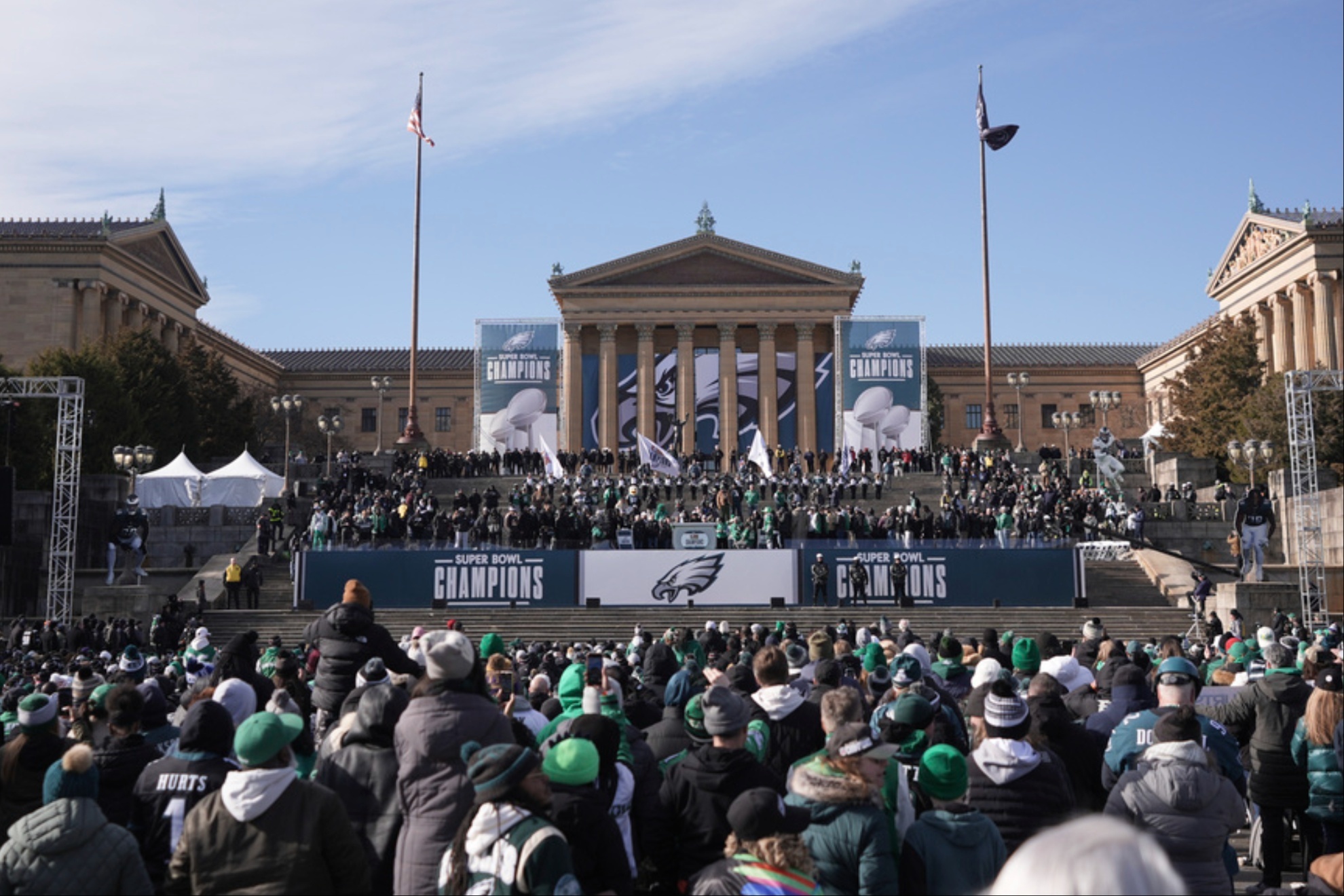 Tragic Turn at Eagles Parade: Man arrested after shooting leaves two ...