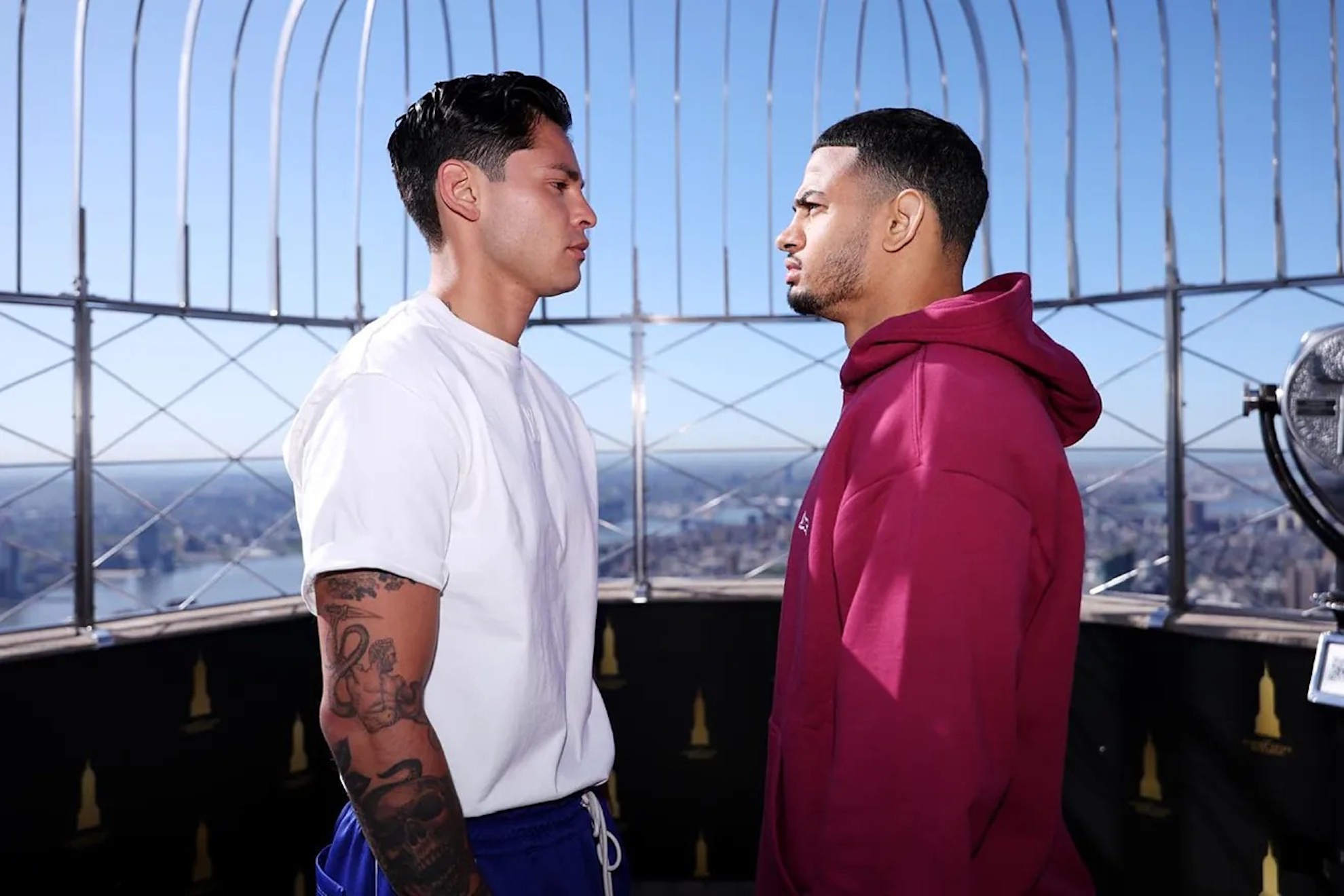 Ryan Garcia vs Rolly Romero face off on May 2.