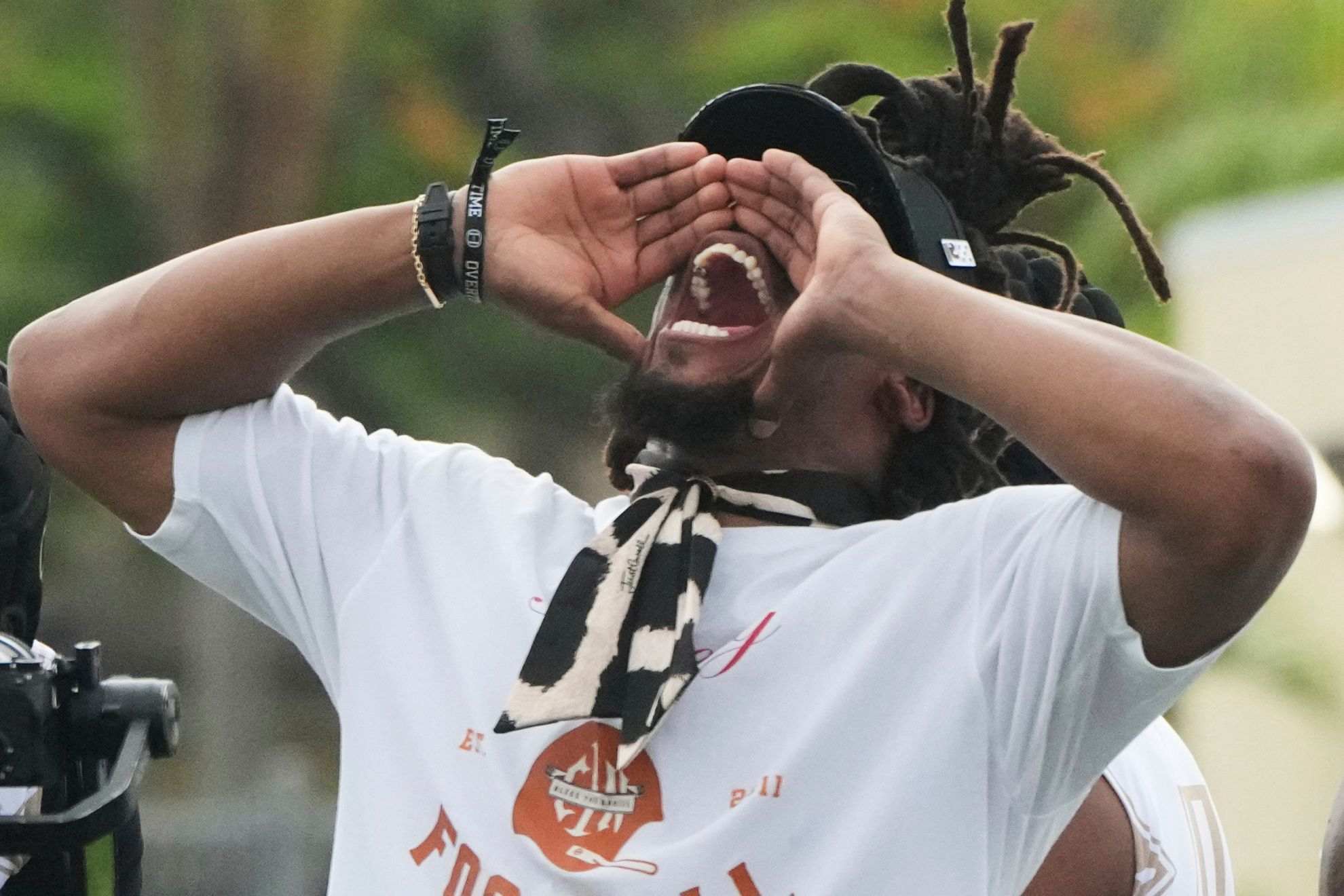 Cam Newton goes viral for telling high school players a harsh reality about college football