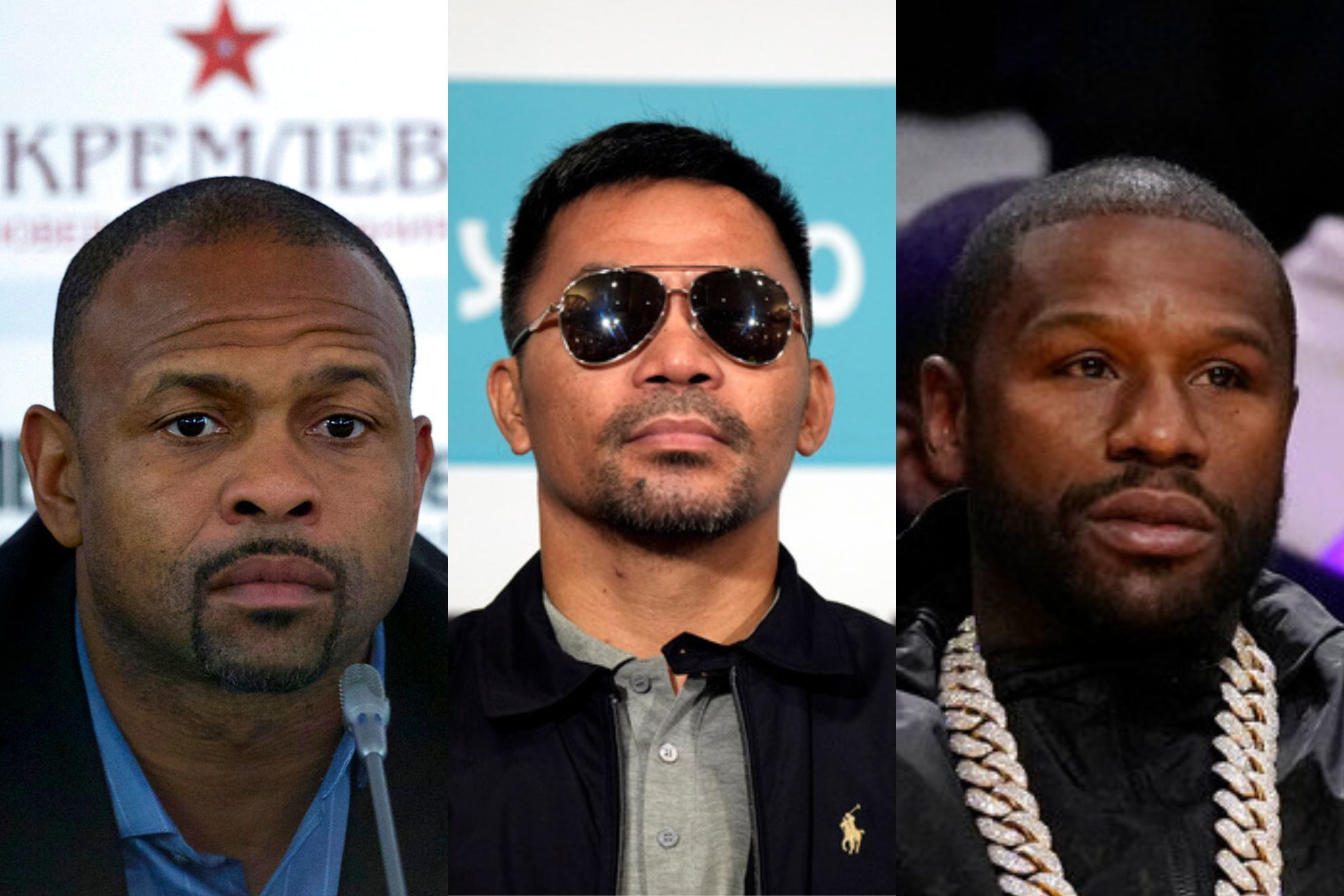 Manny Pacquiao chimes in on Roy Jones Jr., Floyd Mayweather feud