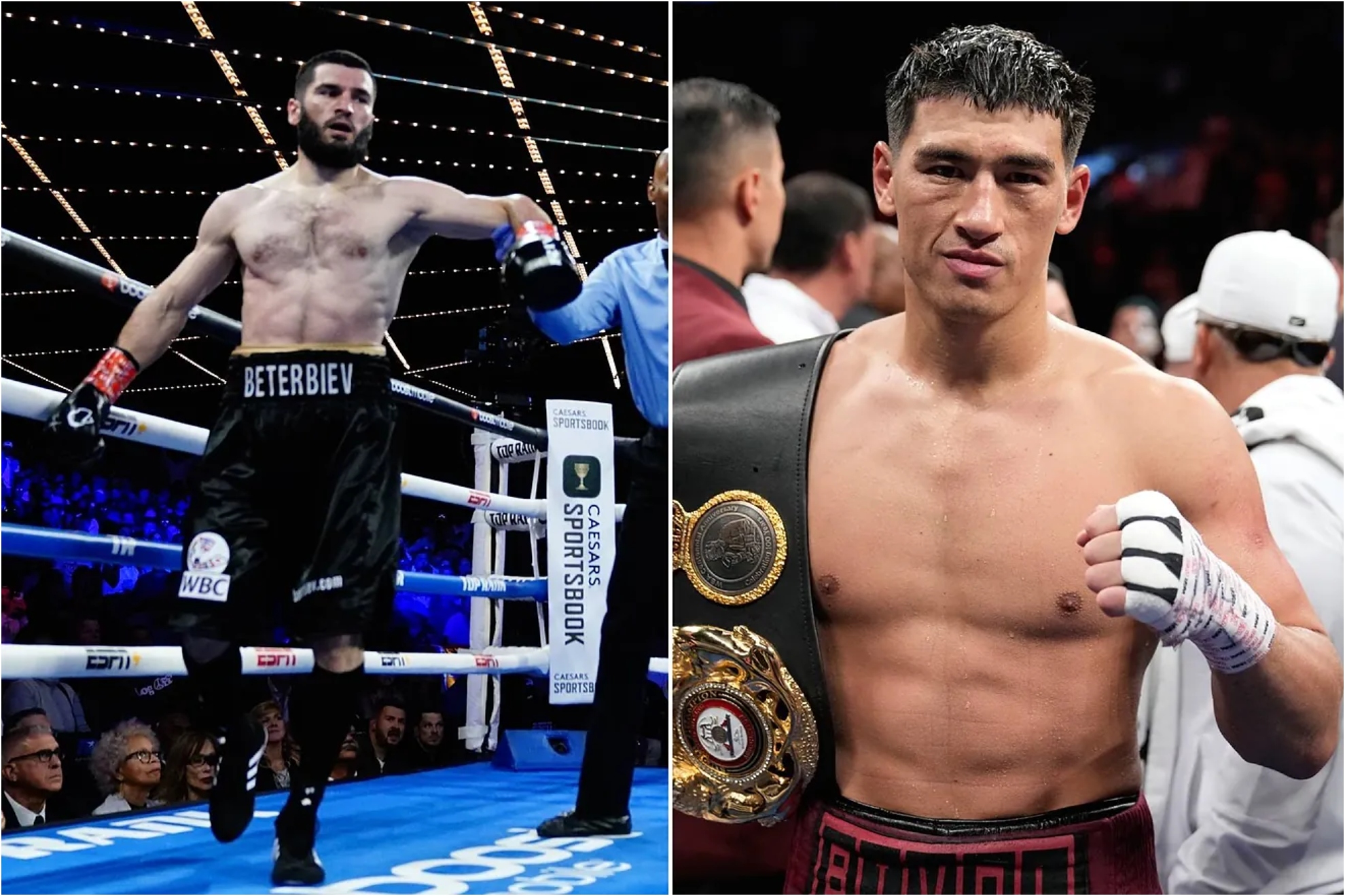 Artur Beterbiev and Dmitry Bivol.