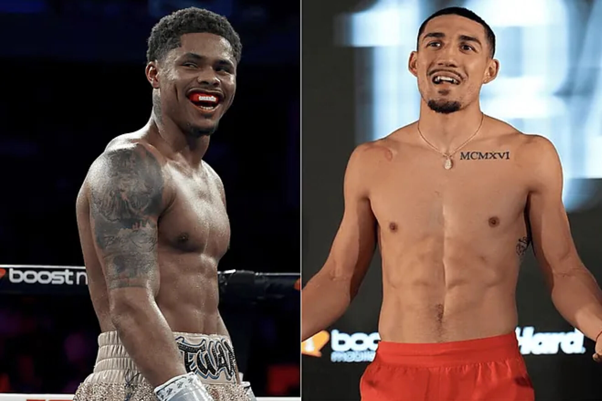 Shakur Stevenson respondió en redes