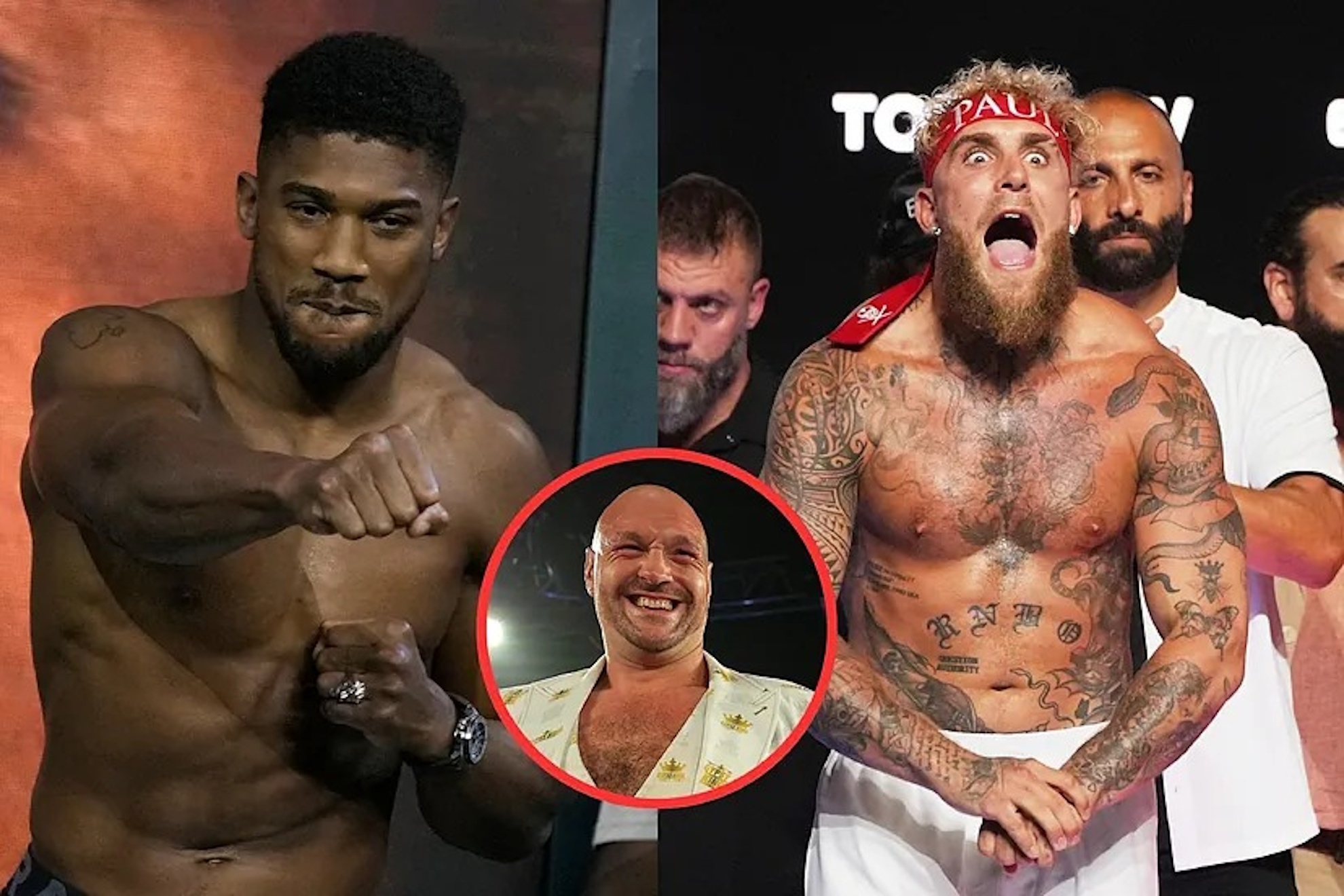 Tyson Fury belittles his brother and says Jake Paul would beat Anthony Joshua.