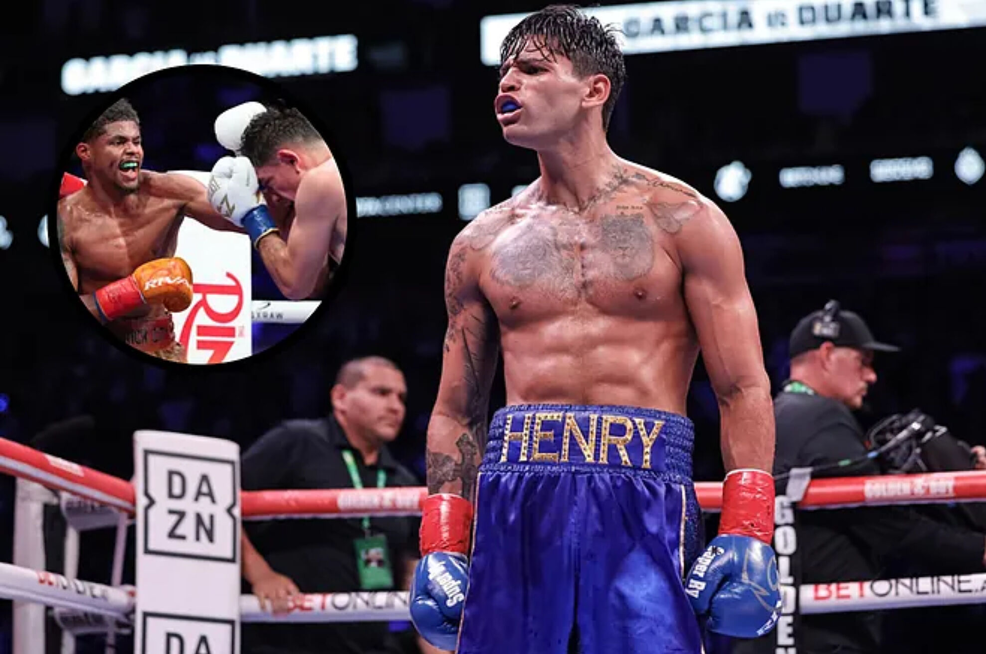 Ryan Garcia launches provocations on social media