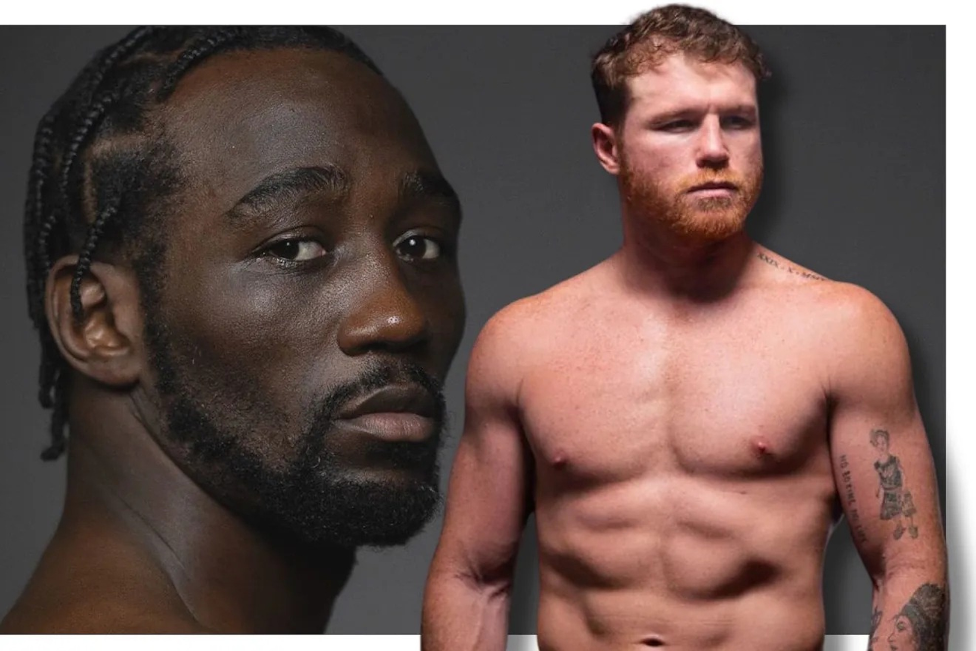 Terence Crawford and Canelo Alvarez.