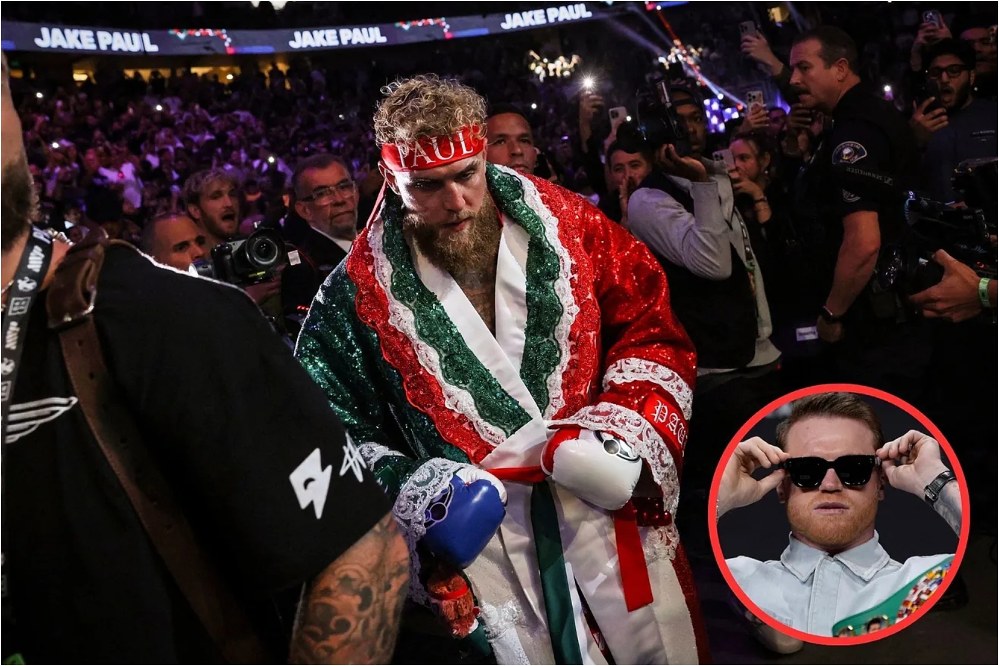 Jake Paul wants Canelo Álvarez after his fight with Tank Davis.