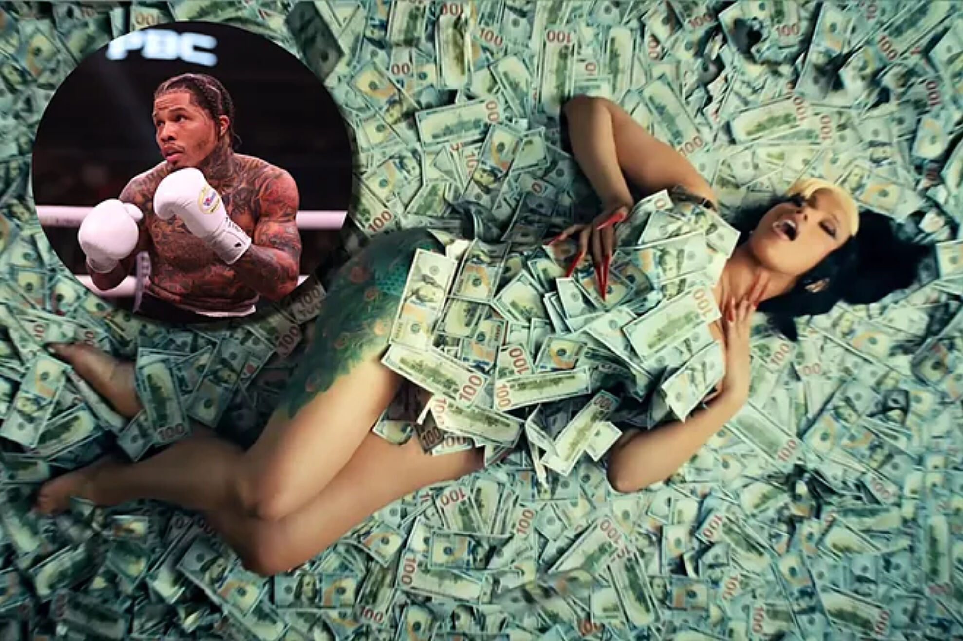 Cardi B and the huge amount of money bet on Gervonta Davis/