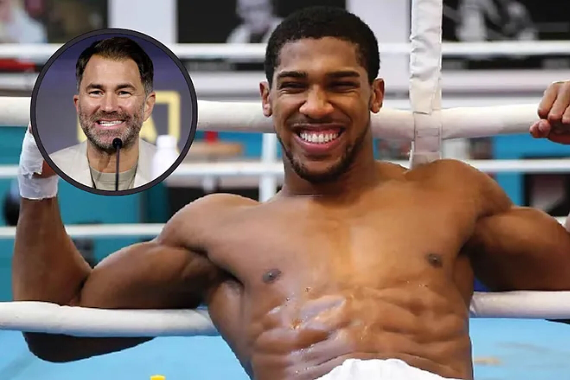 Anthony Joshua hasn't fought in a long time.
