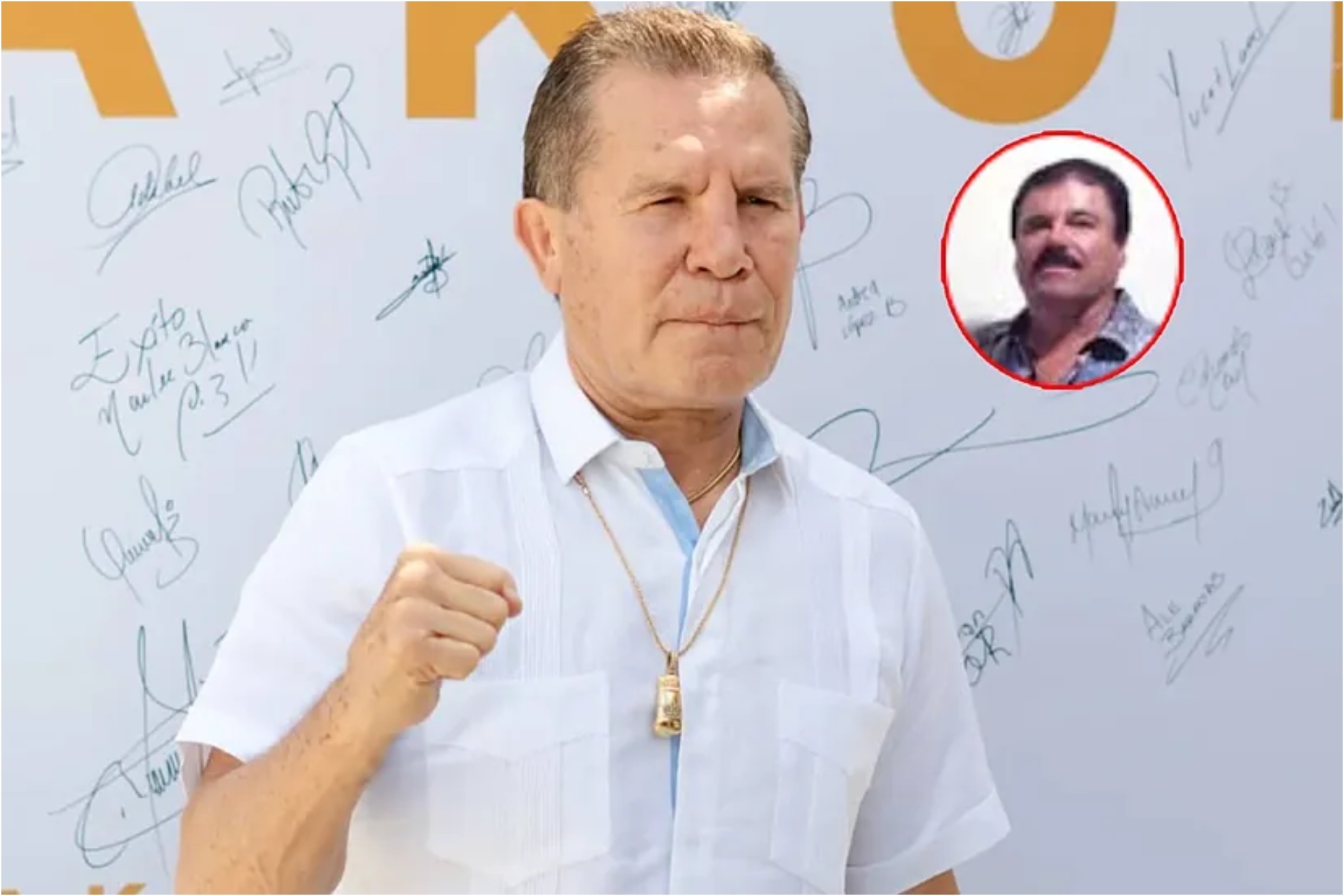 Julio Cesar Chavez confesses friendship with 'El Mayo' and 'El Chapo'.