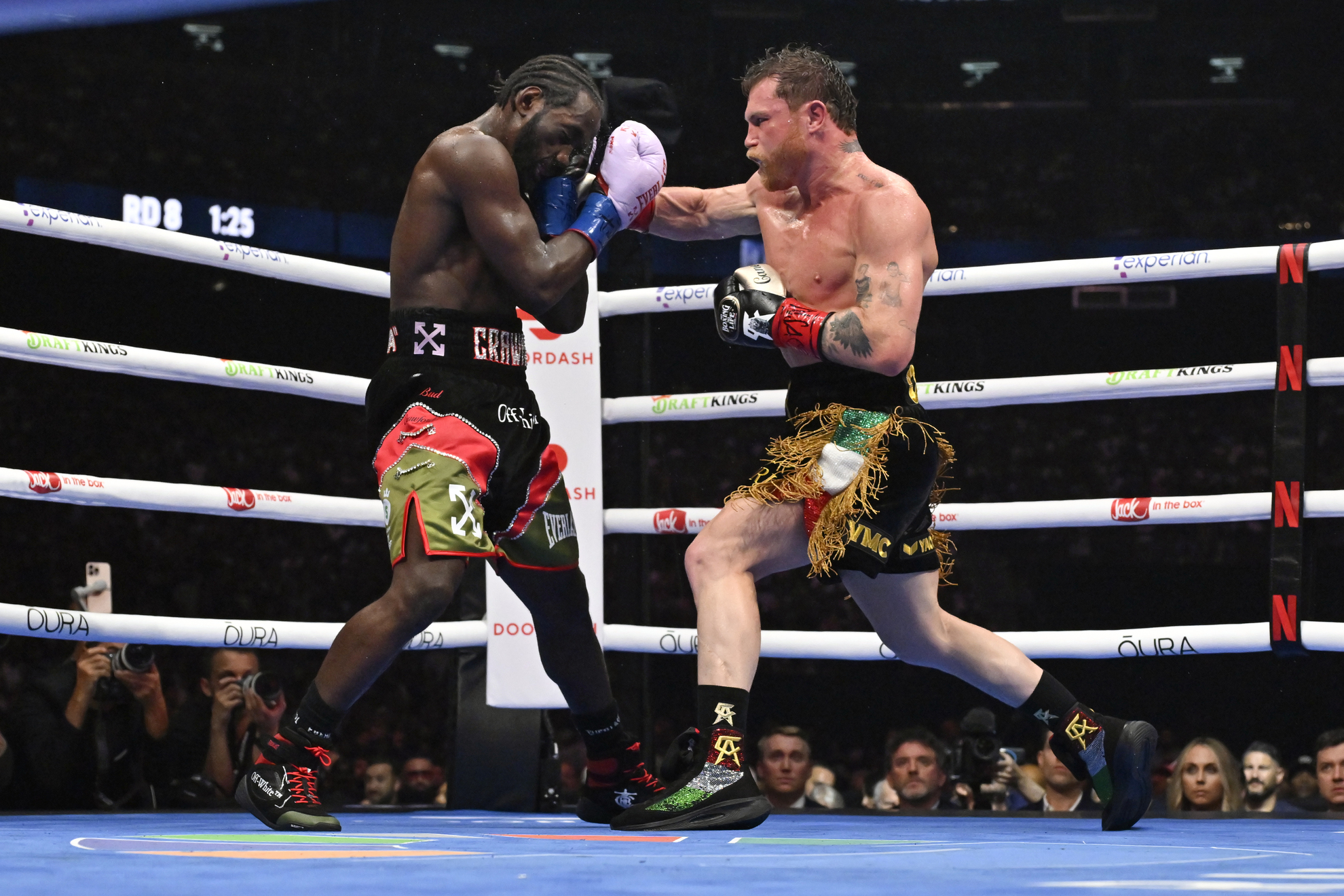 Terence Crawford and Canelo Alvarez